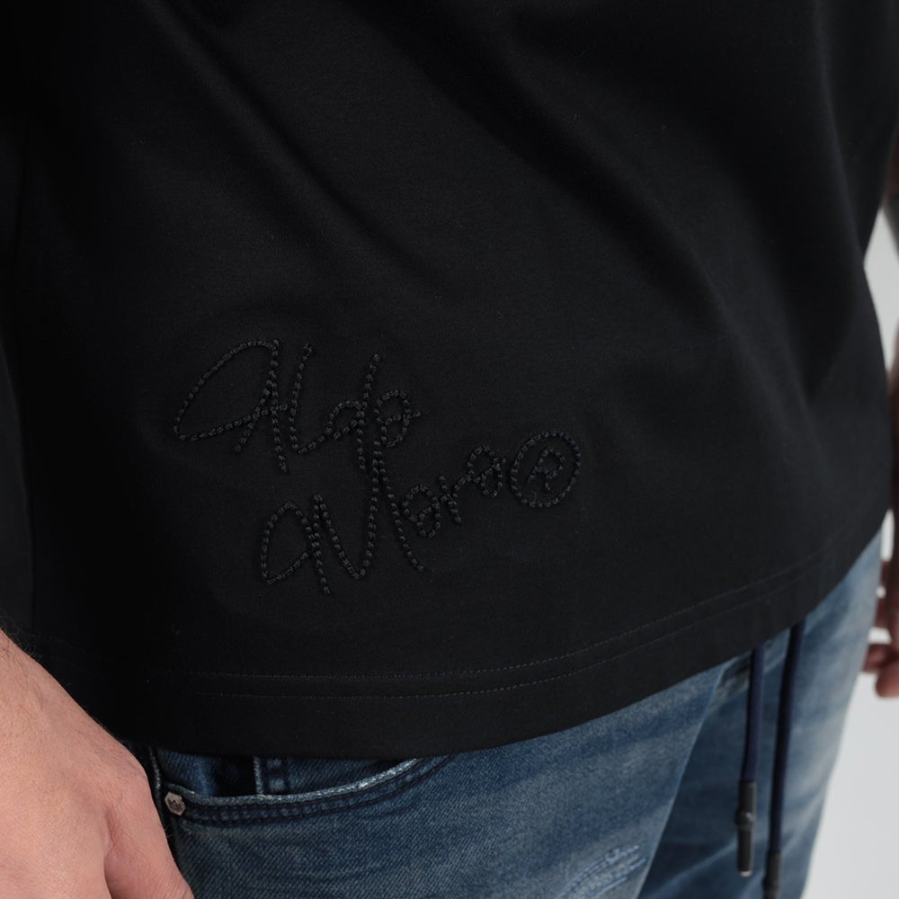 חולצת טישירט קצרה אלדו מורו All Over Logo גברים