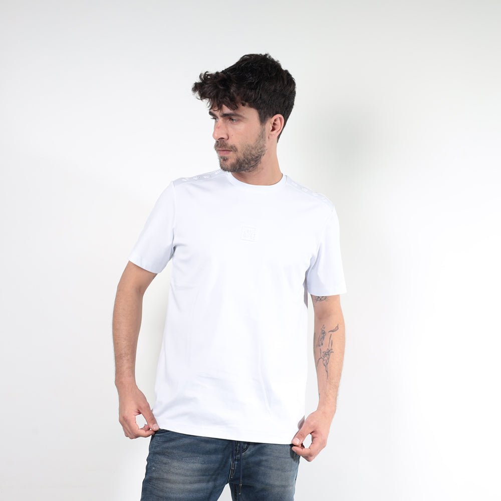 חולצת טישירט קצרה אלדו מורו Stripe Shoulders גברים