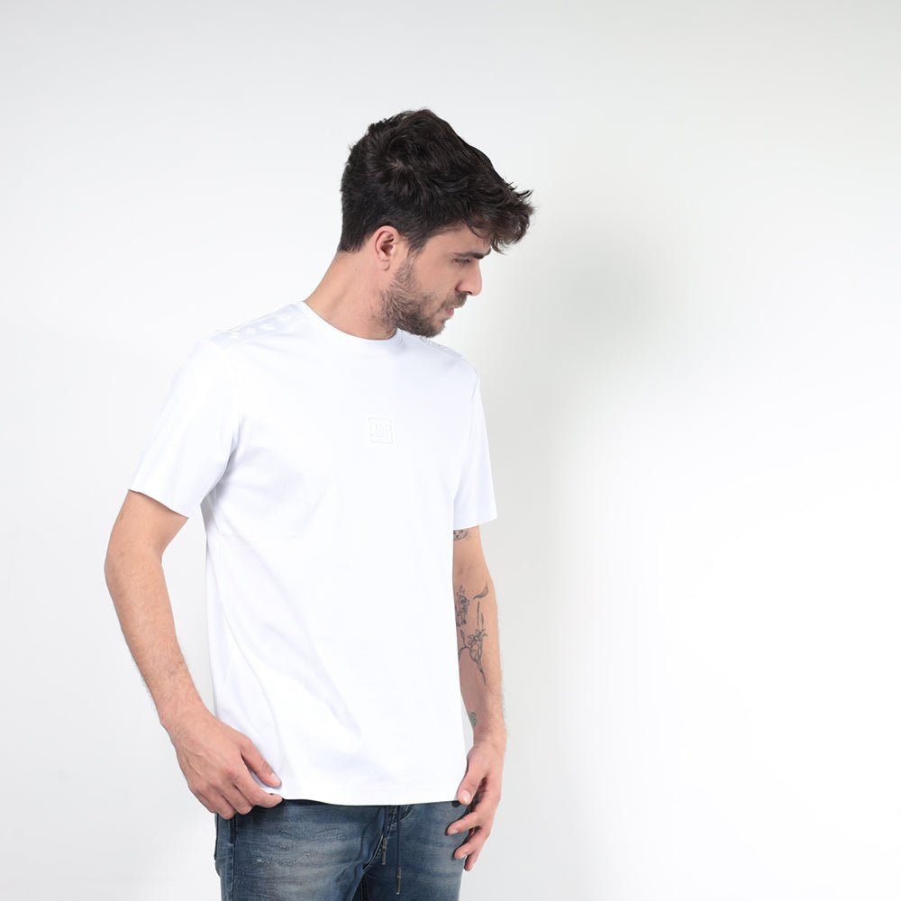 חולצת טישירט קצרה אלדו מורו Stripe Shoulders גברים