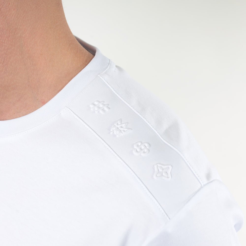 חולצת טישירט קצרה אלדו מורו Stripe Shoulders גברים