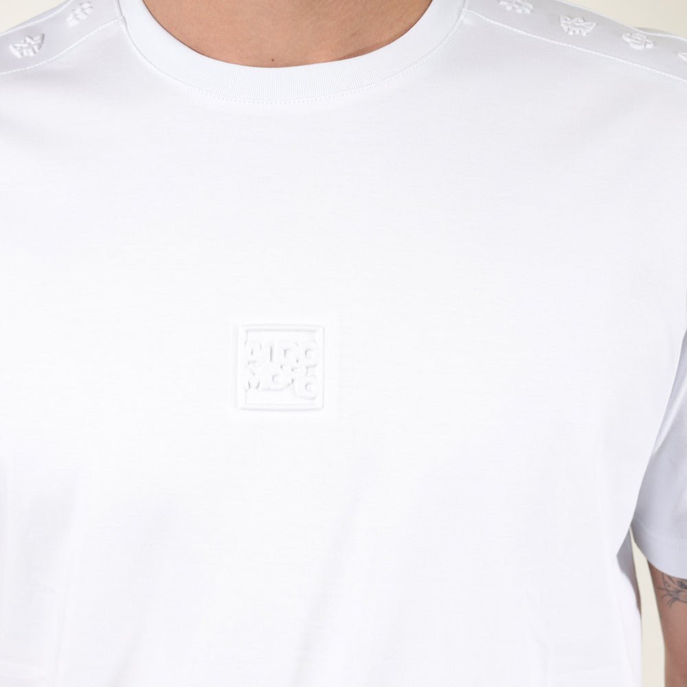 חולצת טישירט קצרה אלדו מורו Stripe Shoulders גברים