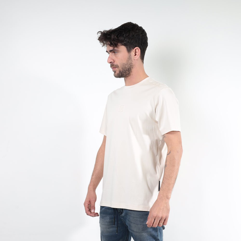 חולצת טישירט קצרה אלדו מורו Stripe Shoulders גברים