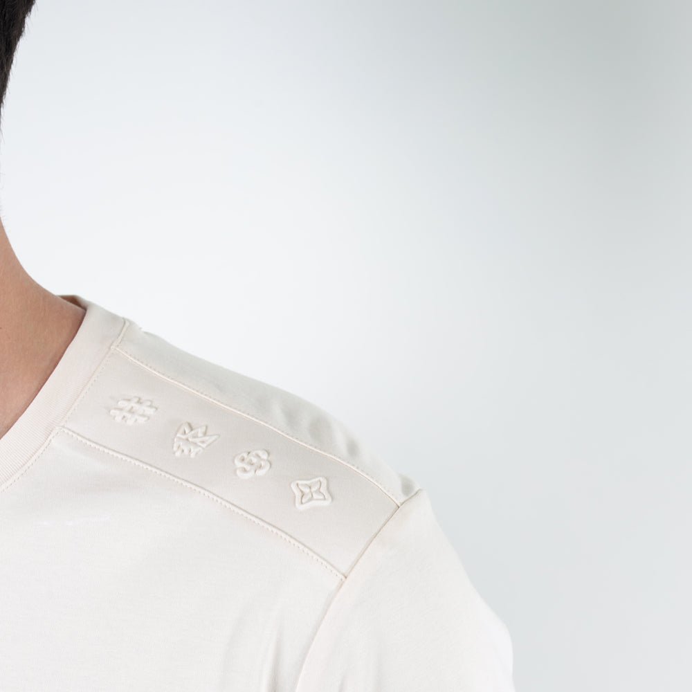 חולצת טישירט קצרה אלדו מורו Stripe Shoulders גברים