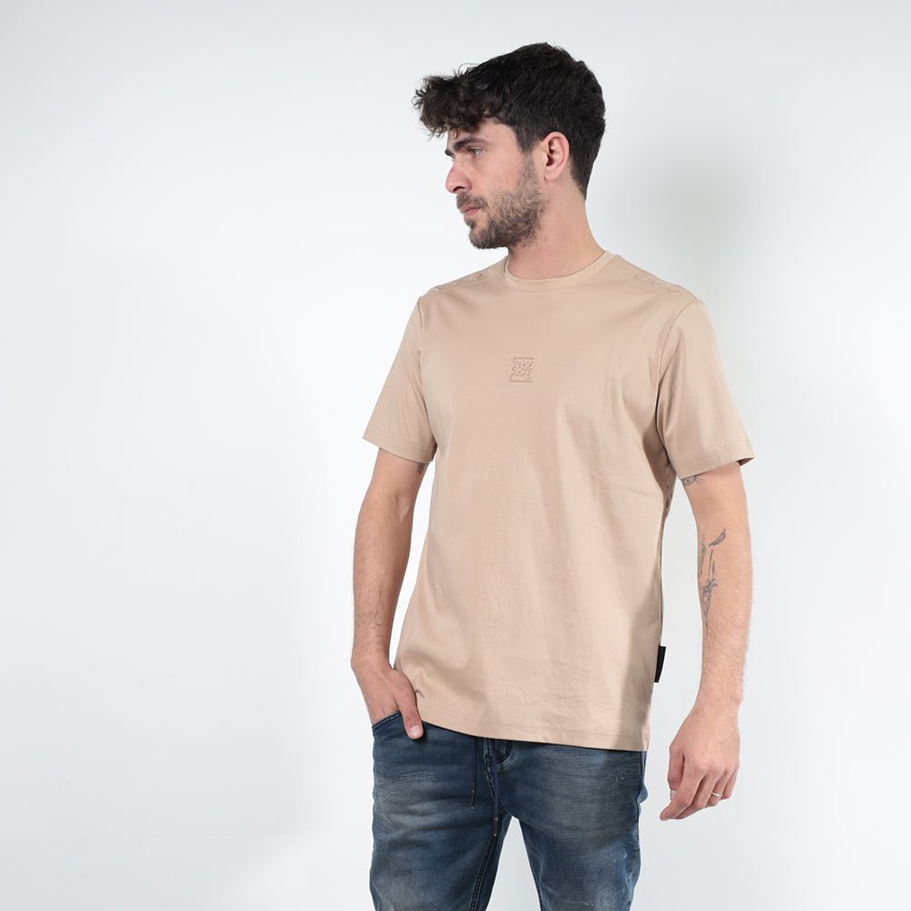 חולצת טישירט קצרה אלדו מורו Stripe Shoulders גברים