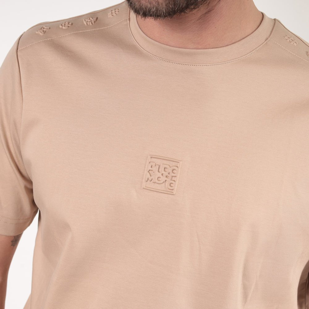 חולצת טישירט קצרה אלדו מורו Stripe Shoulders גברים