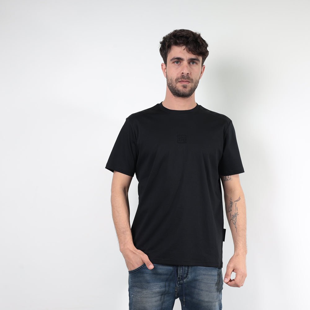 חולצת טישירט קצרה אלדו מורו Stripe Shoulders גברים