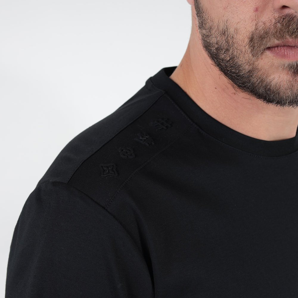 חולצת טישירט קצרה אלדו מורו Stripe Shoulders גברים