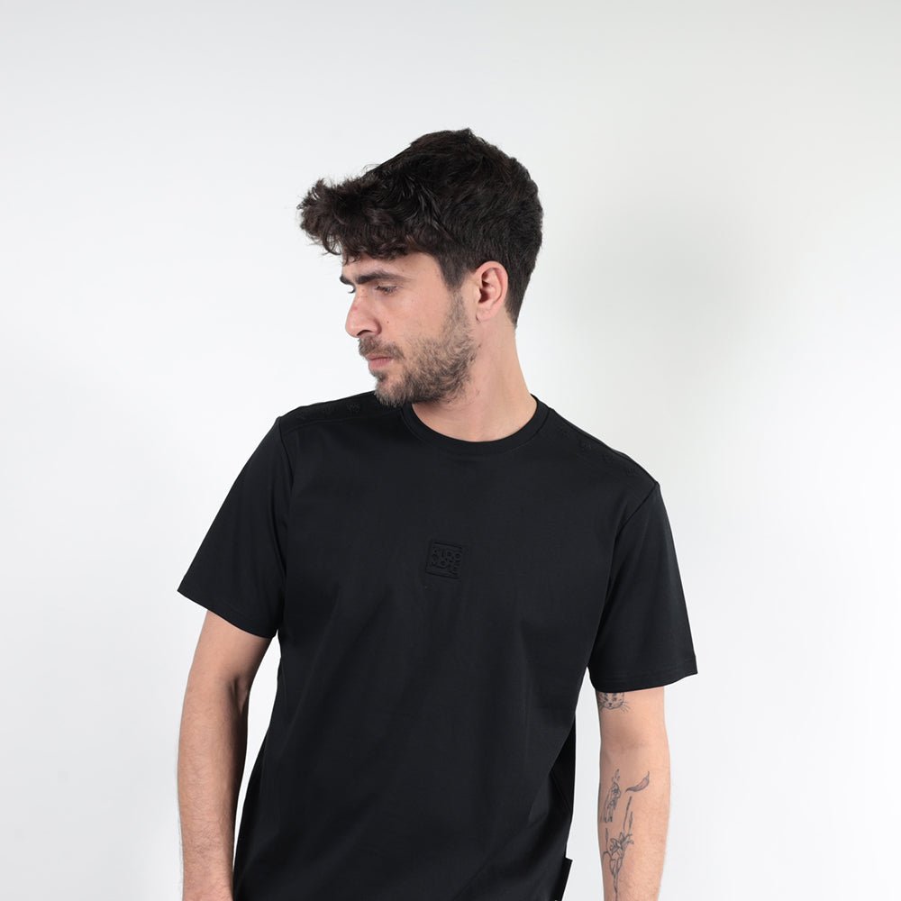 חולצת טישירט קצרה אלדו מורו Stripe Shoulders גברים