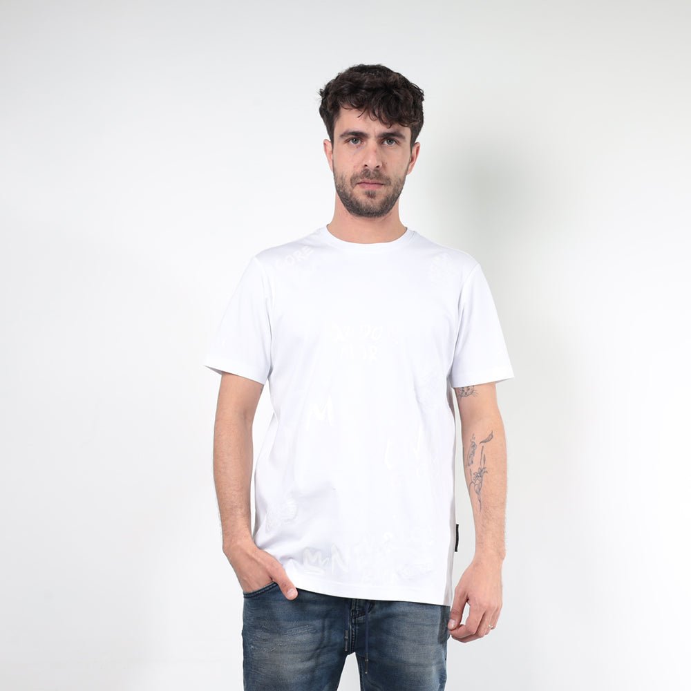 חולצת טישירט קצרה אלדו מורו Text Print גברים