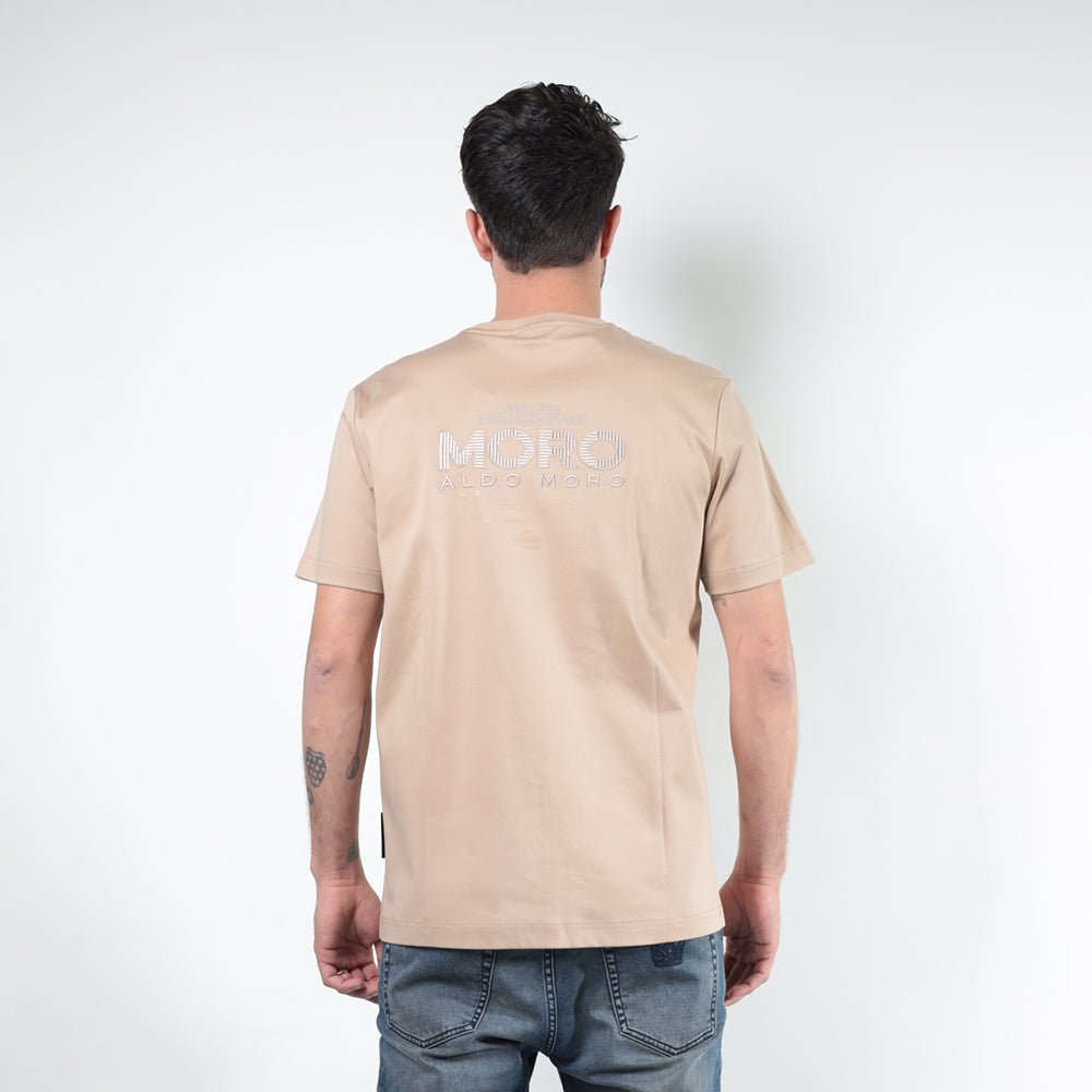 חולצת טישירט קצרה אלדו מורו Back Logo גברים