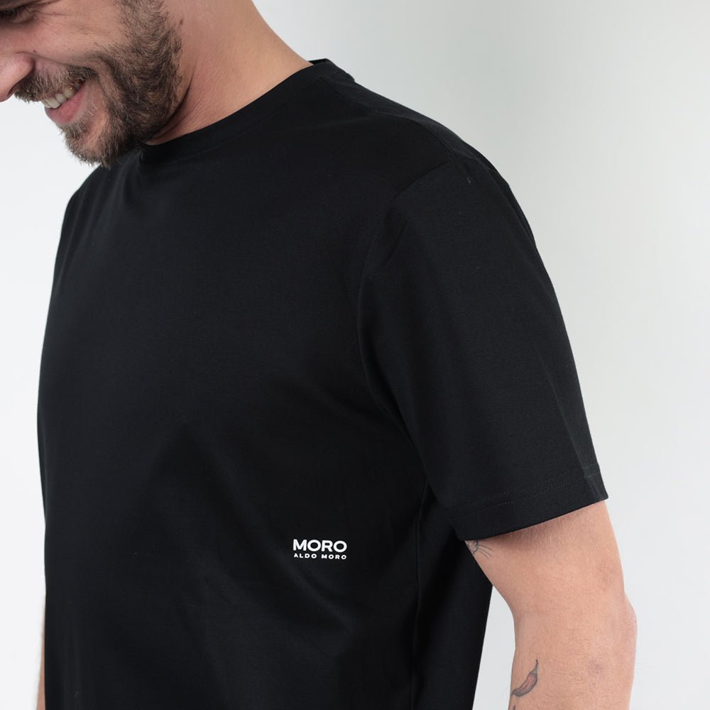 חולצת טישירט קצרה אלדו מורו Back Crown & Patches גברים