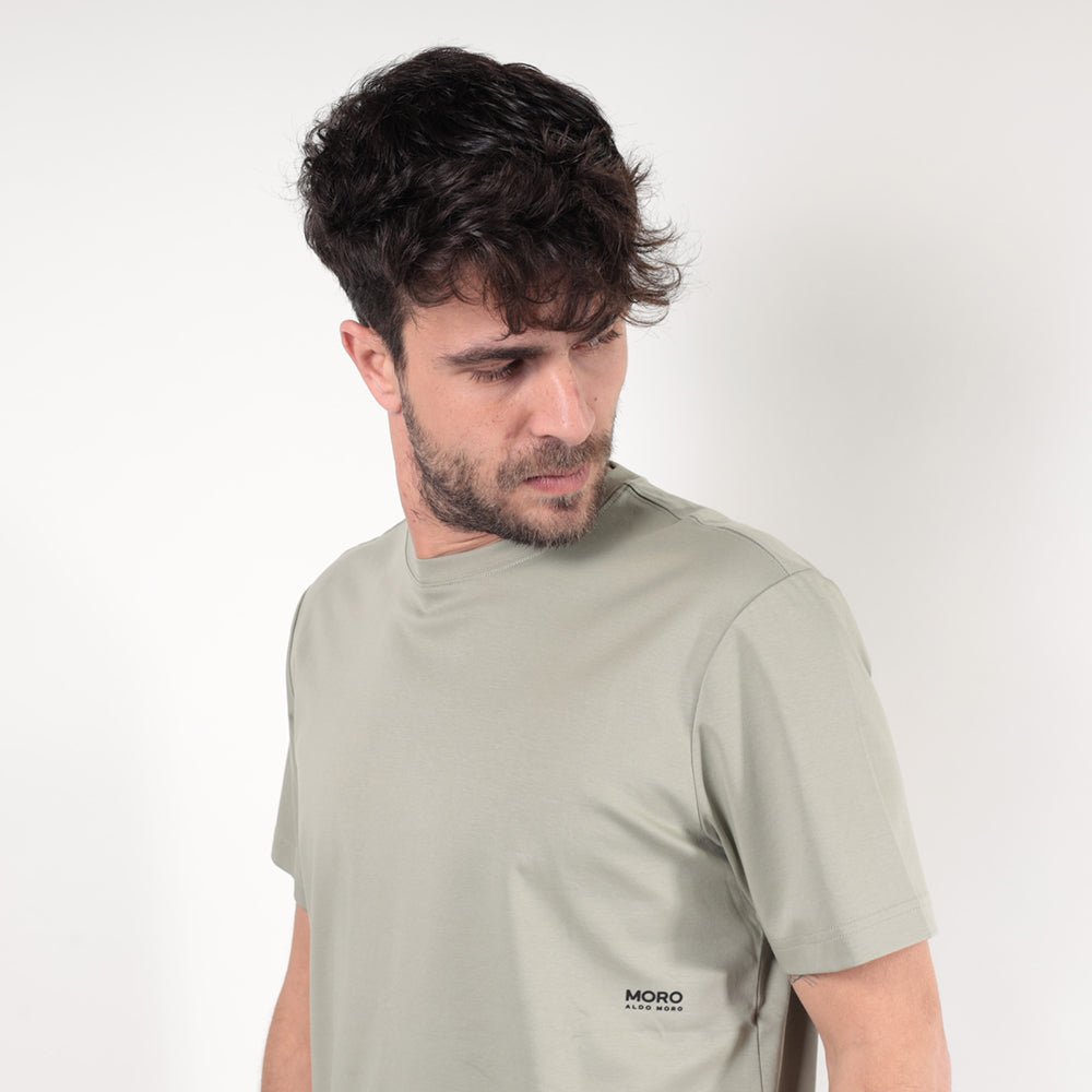 חולצת טישירט קצרה אלדו מורו Back Crown & Patches גברים