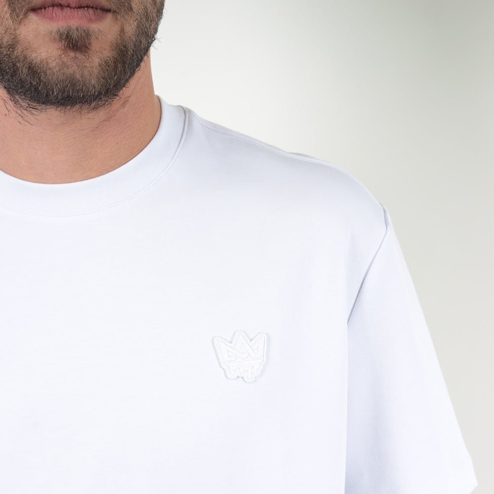 חולצת טישירט קצרה אלדו מורו Embroidered Crown Patch גברים