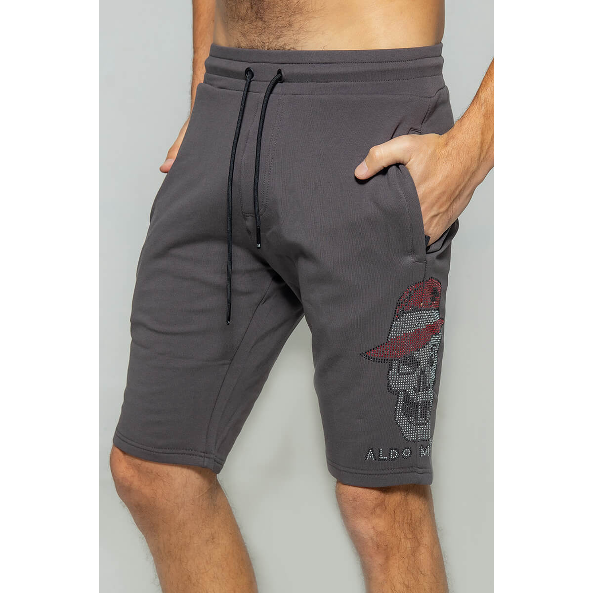 מכנס פרנץ' טרי לגבר אלדו מורו גולגולת אדומה