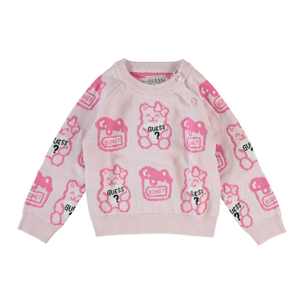 סווטשירט Guess בנות Sustanable Cotton Yarn