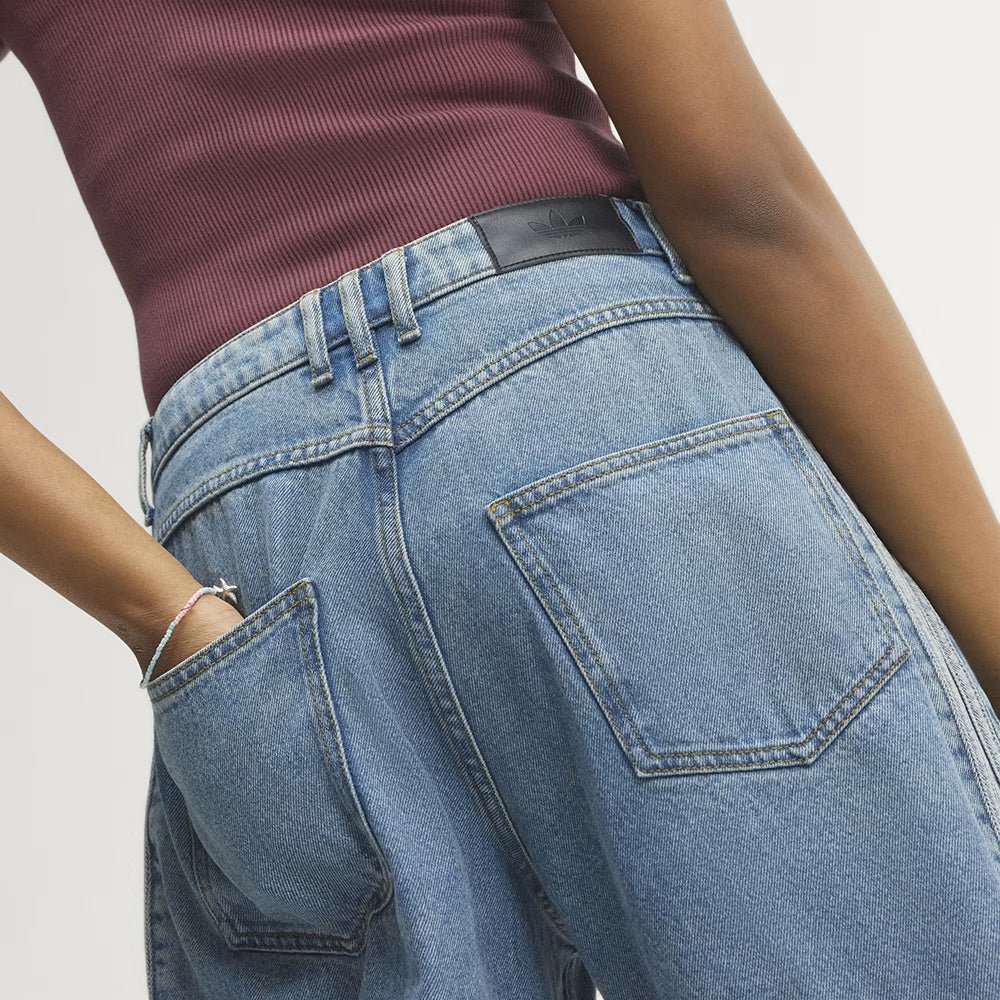 ג'ינס אדידס High Rise Barrel Leg Denim נשים - ads-KQ6476-23