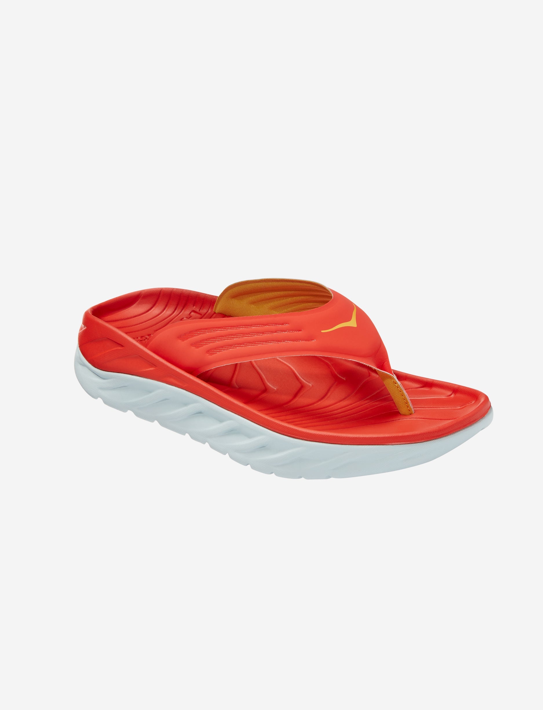 Hoka Ora Recovery Flip - כפכפי התאוששות אורה הוקה איכותיים בצבע פיאסטה/צהוב לגברים