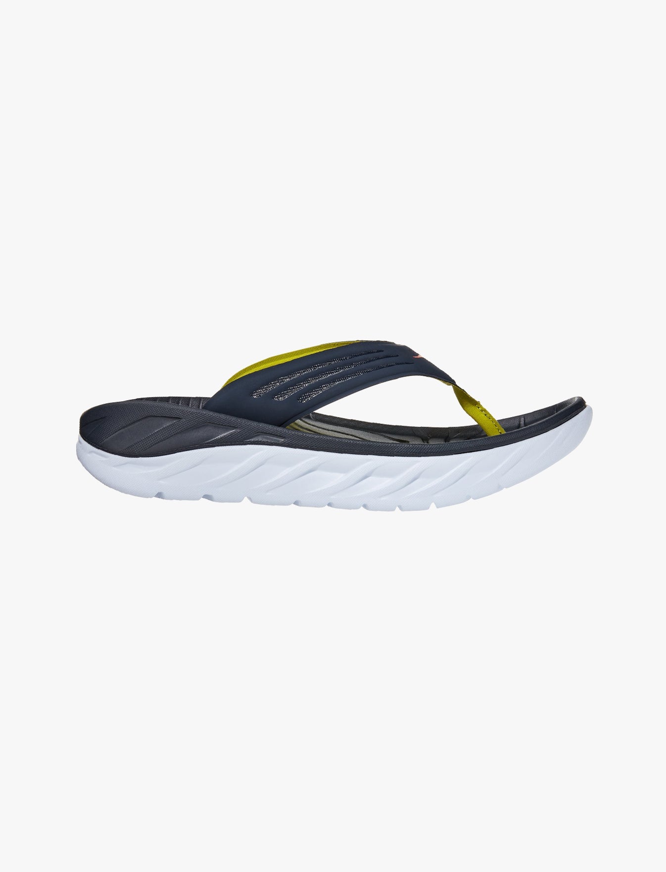 Hoka Ora Recovery Flip - כפכפים לגבר הוקה אורה בצבע כחול אומברה/פיאסטה