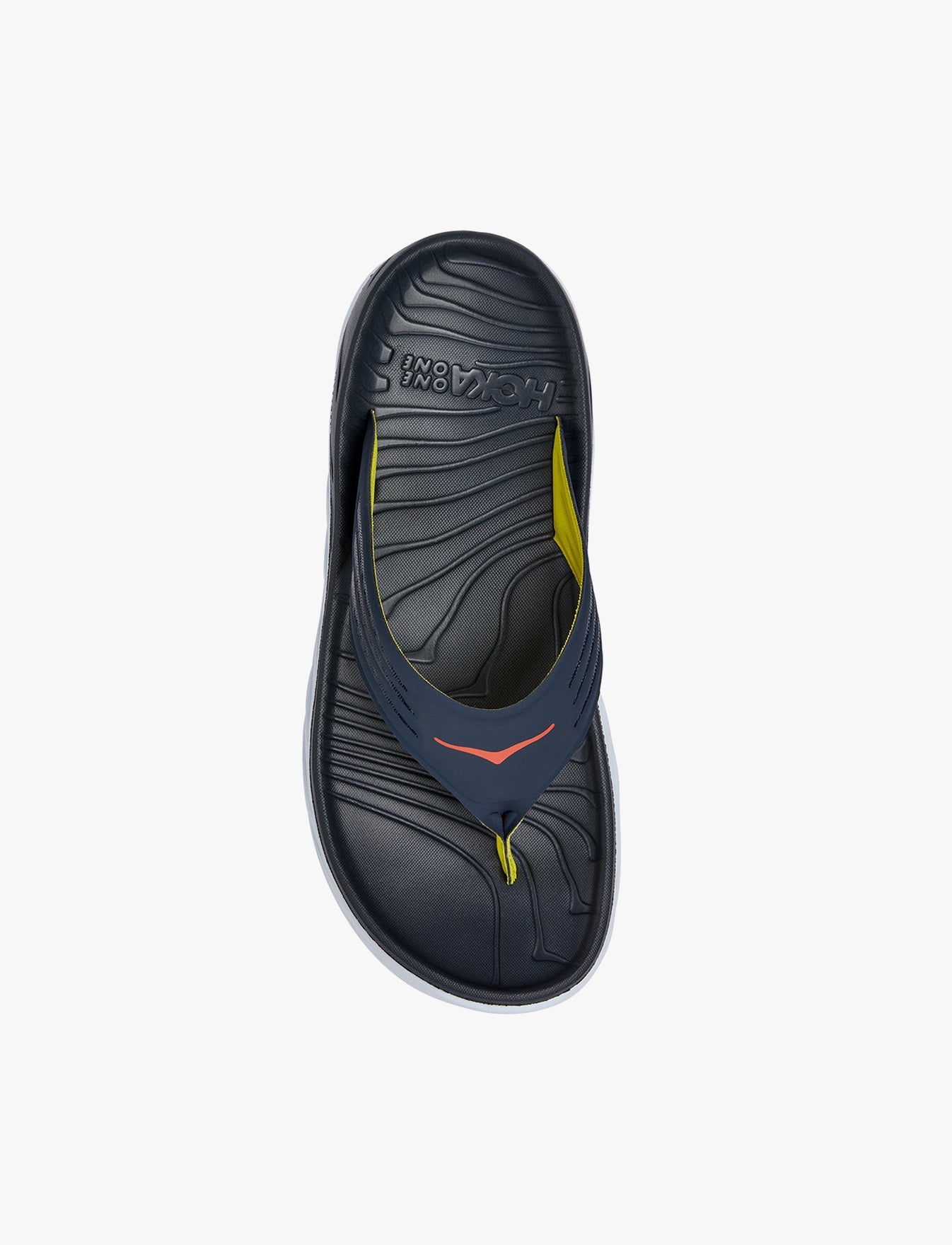 Hoka Ora Recovery Flip - כפכפים לגבר הוקה אורה בצבע כחול אומברה/פיאסטה