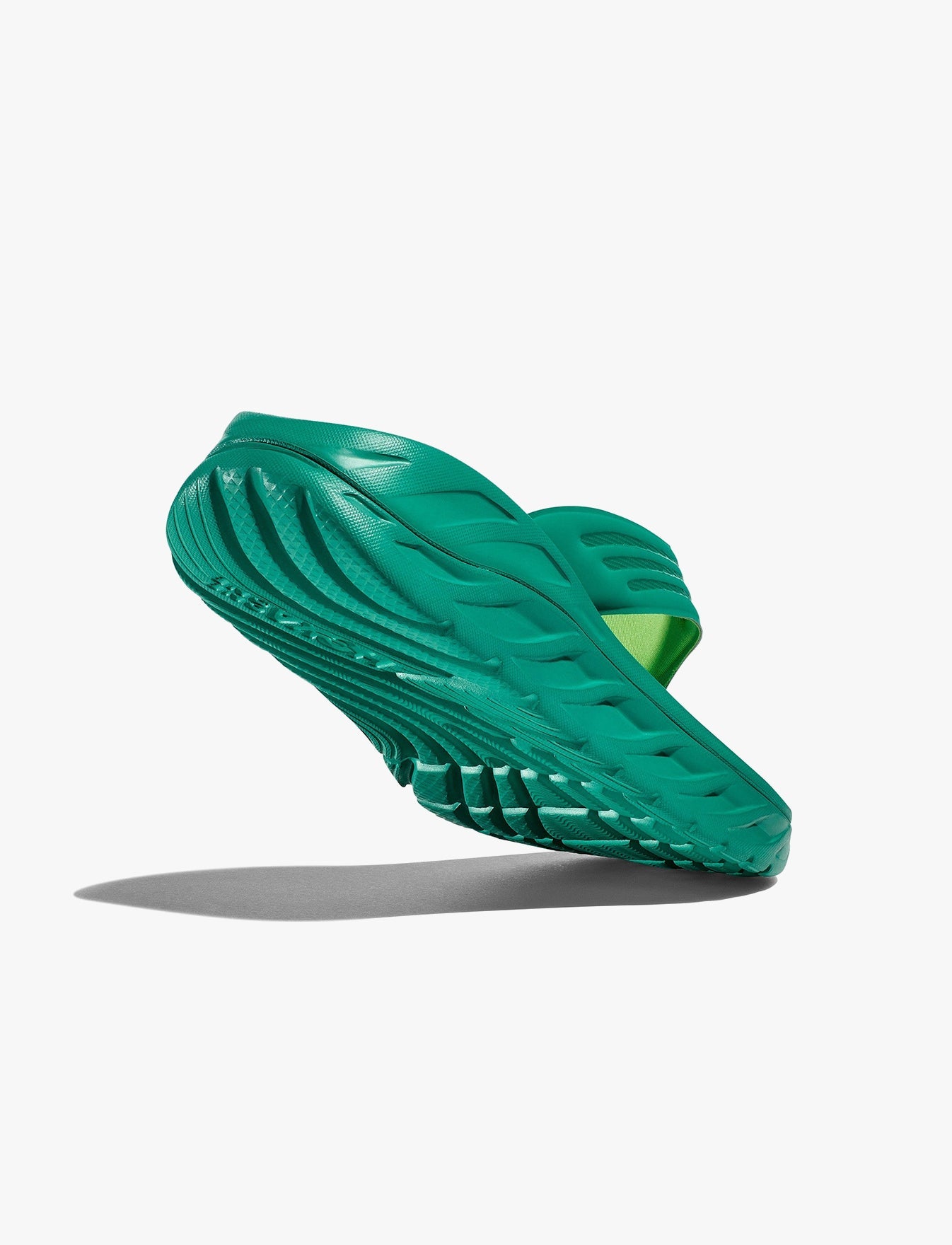 Hoka Ora Recovery Flip - כפכפים לגבר הוקה אורה בצבע ירוק/ירוק