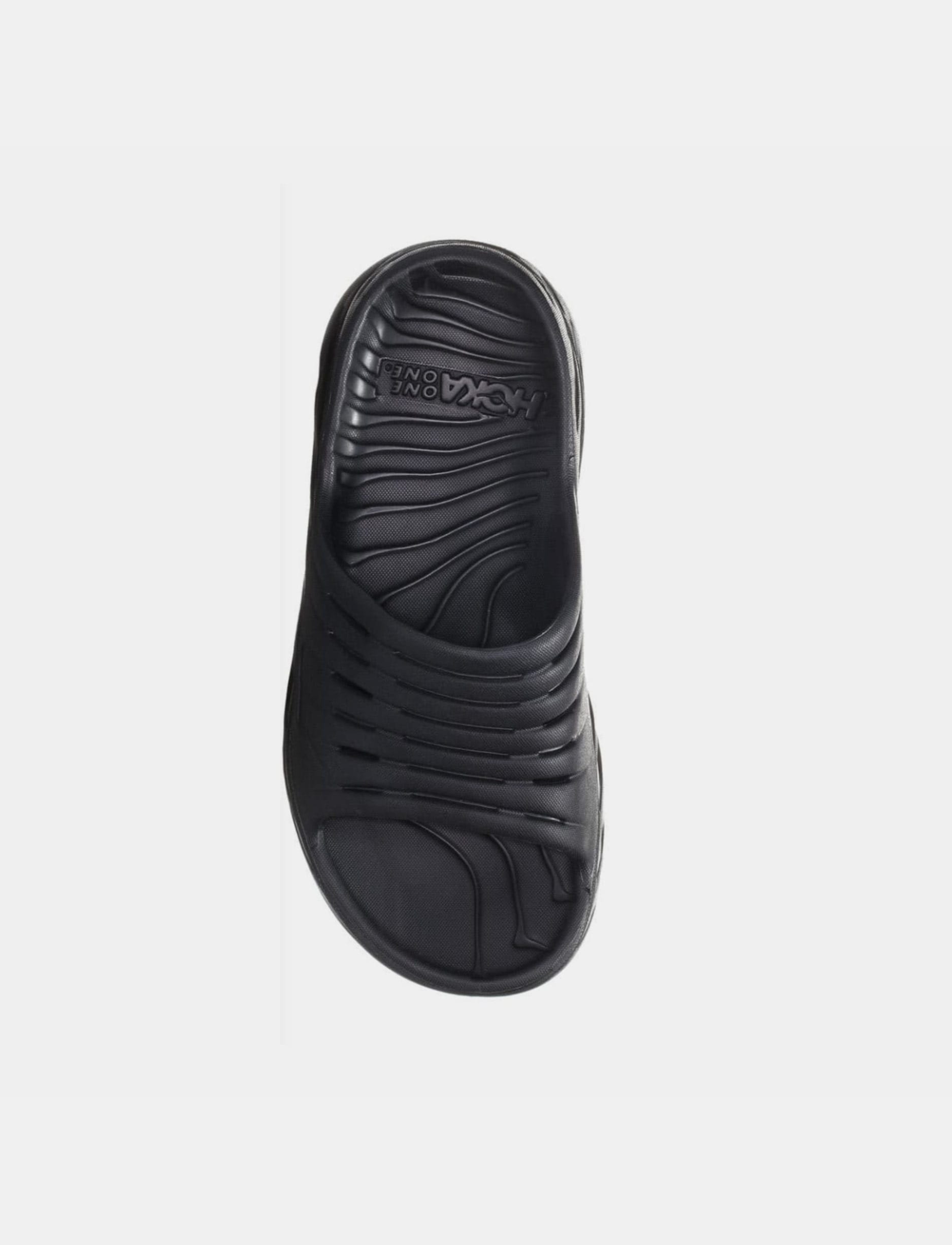 Hoka Ora Recovery Slide - כפכפים לגבר הוקה אורה בצבע שחור