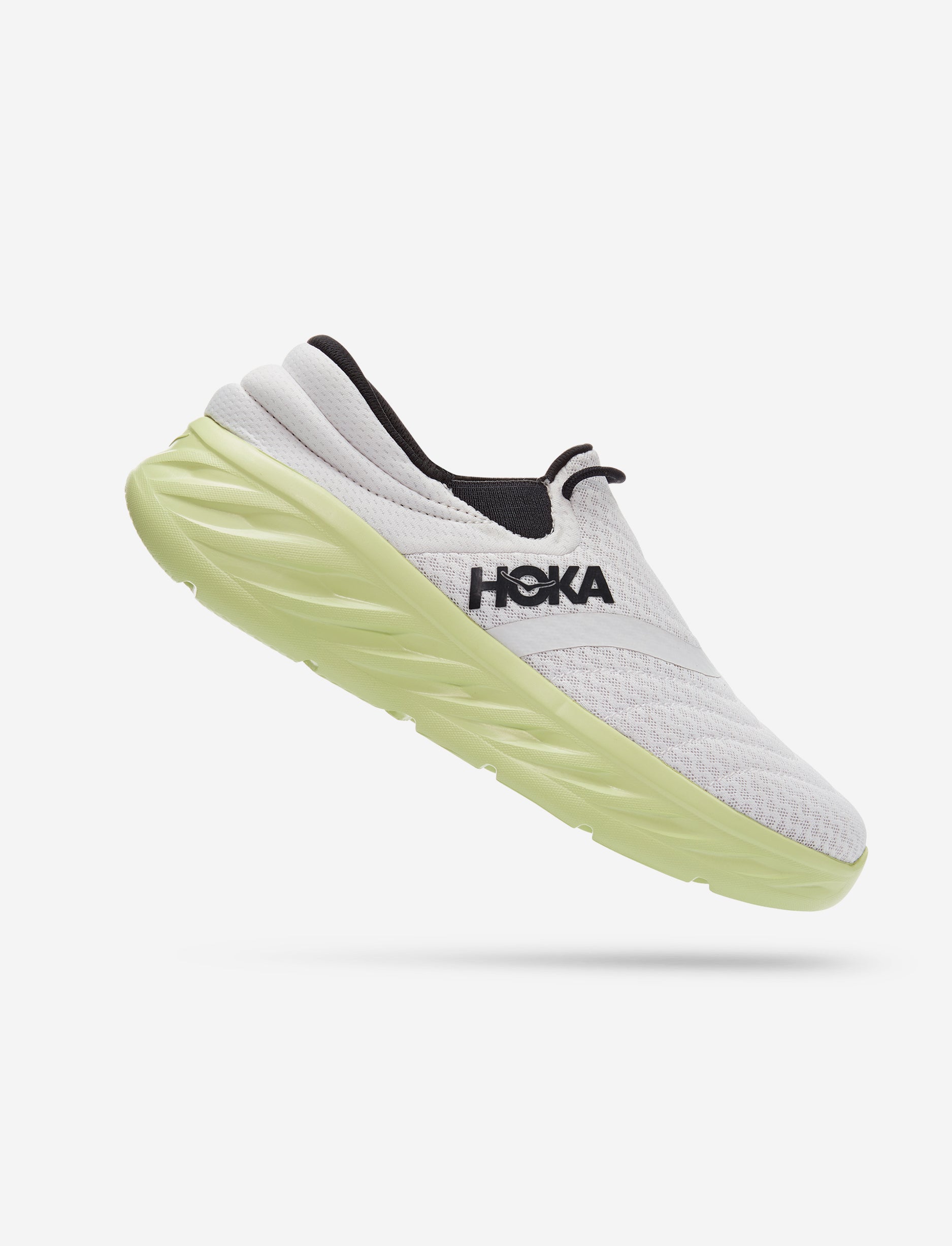 Hoka Ora Recovery Shoes 2 – נעלי גרב גברים הוקה אורה 2 בצבע לבן/צהוב