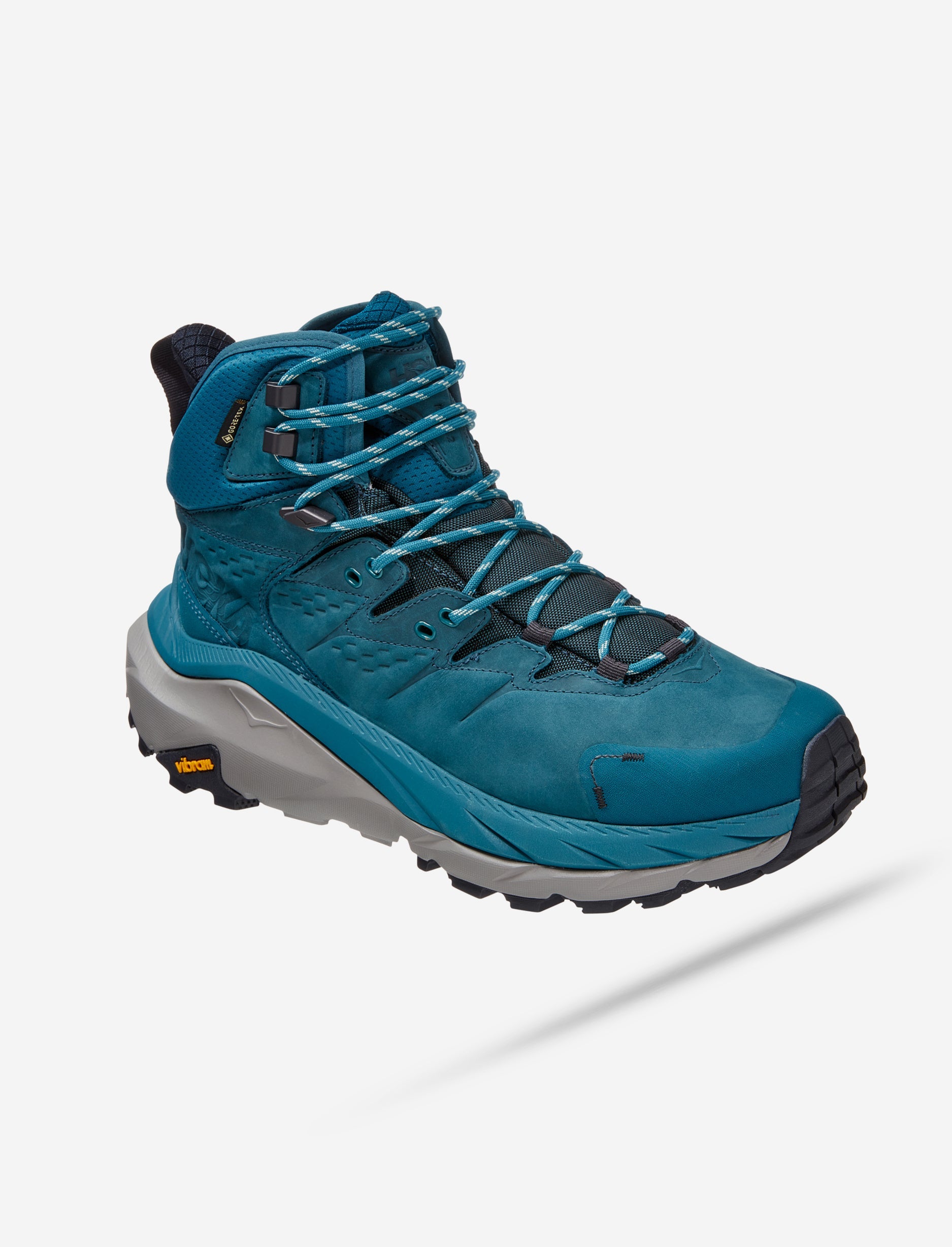Hoka Kaha 2 GTX - נעלי טיולים גברים הוקה קאהה בצבע כחול קורל/כחול כהה