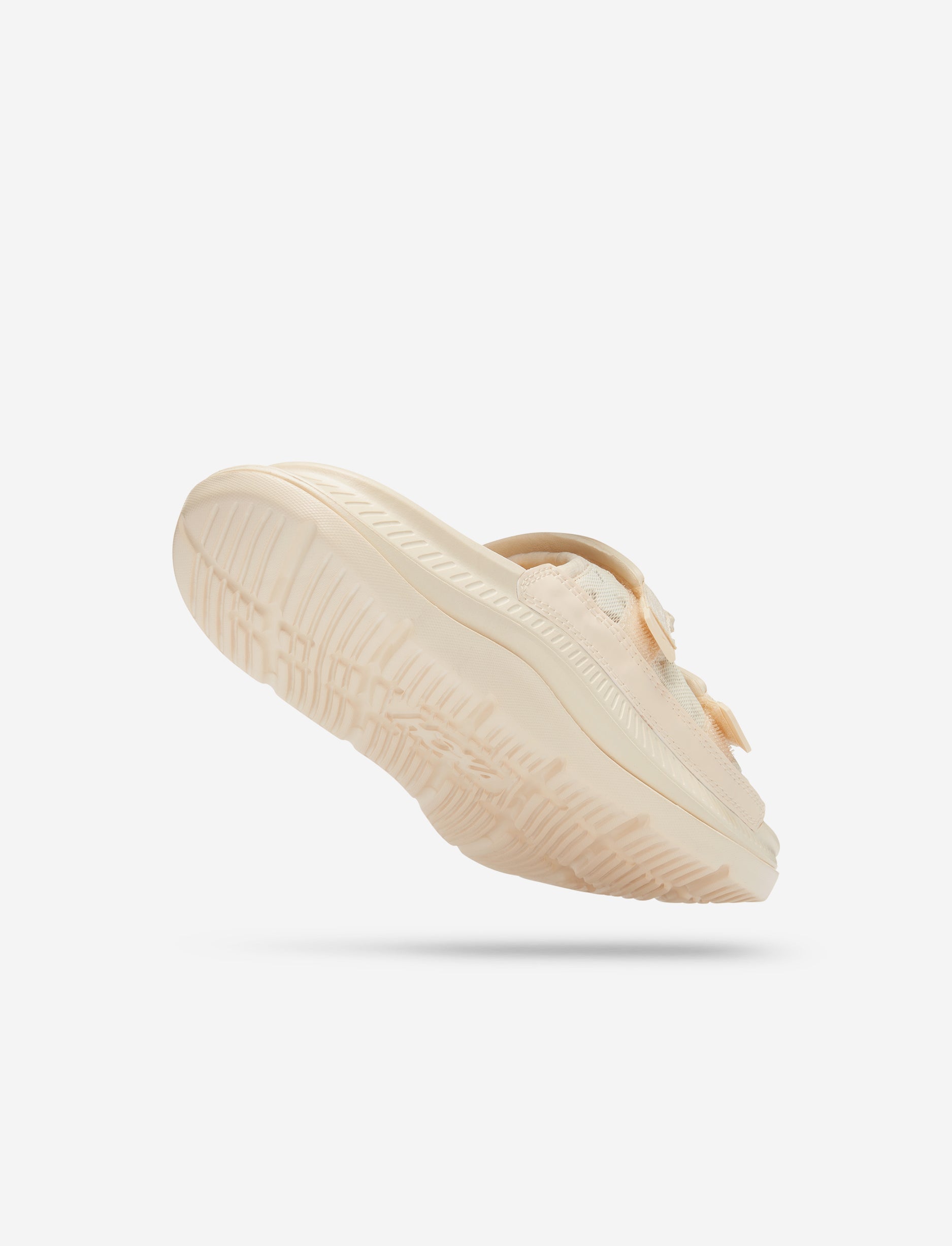 HOKA ORA LUXE - כפכפי אורה לוקס הוקה בצבע צהוב חמאה/בז' בהיר