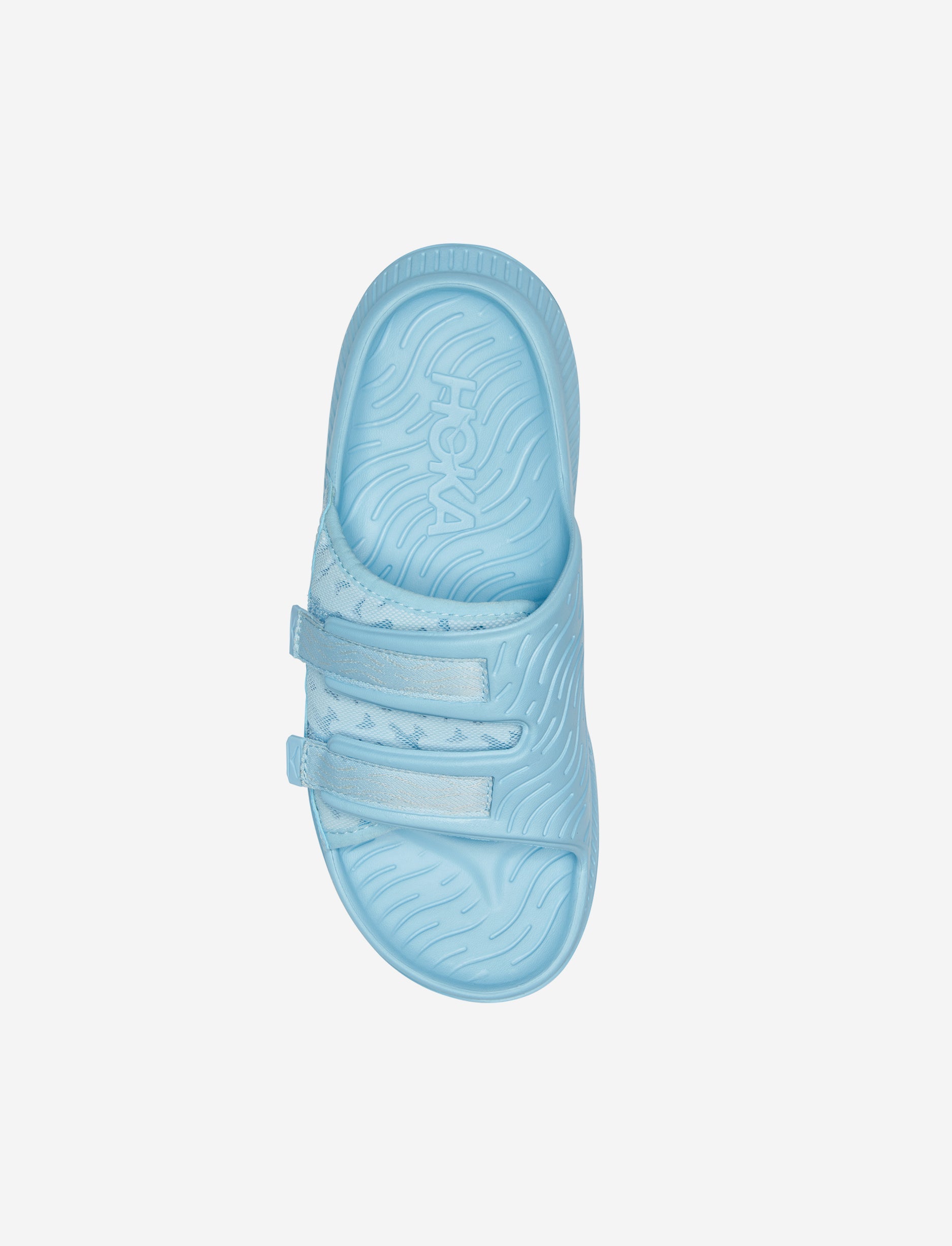 HOKA ORA LUXE U - כפכפי אורה לוקס הוקה בצבע תכלת/כחול אייס