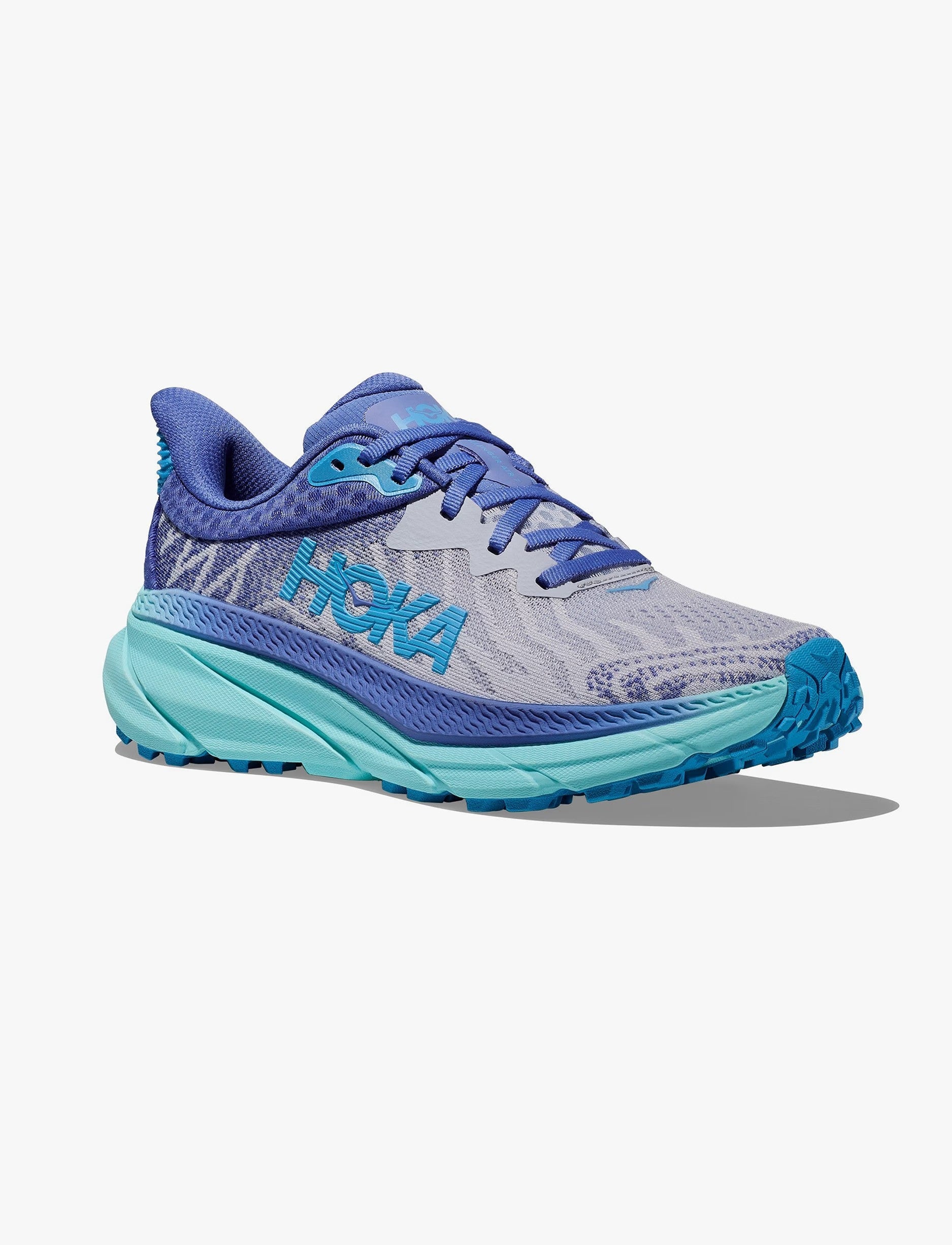 HOKA Challenger 7 - נעלי ספורט נשים הוקה צלנג'ר 7 בצבע סגלגל/טורקיז