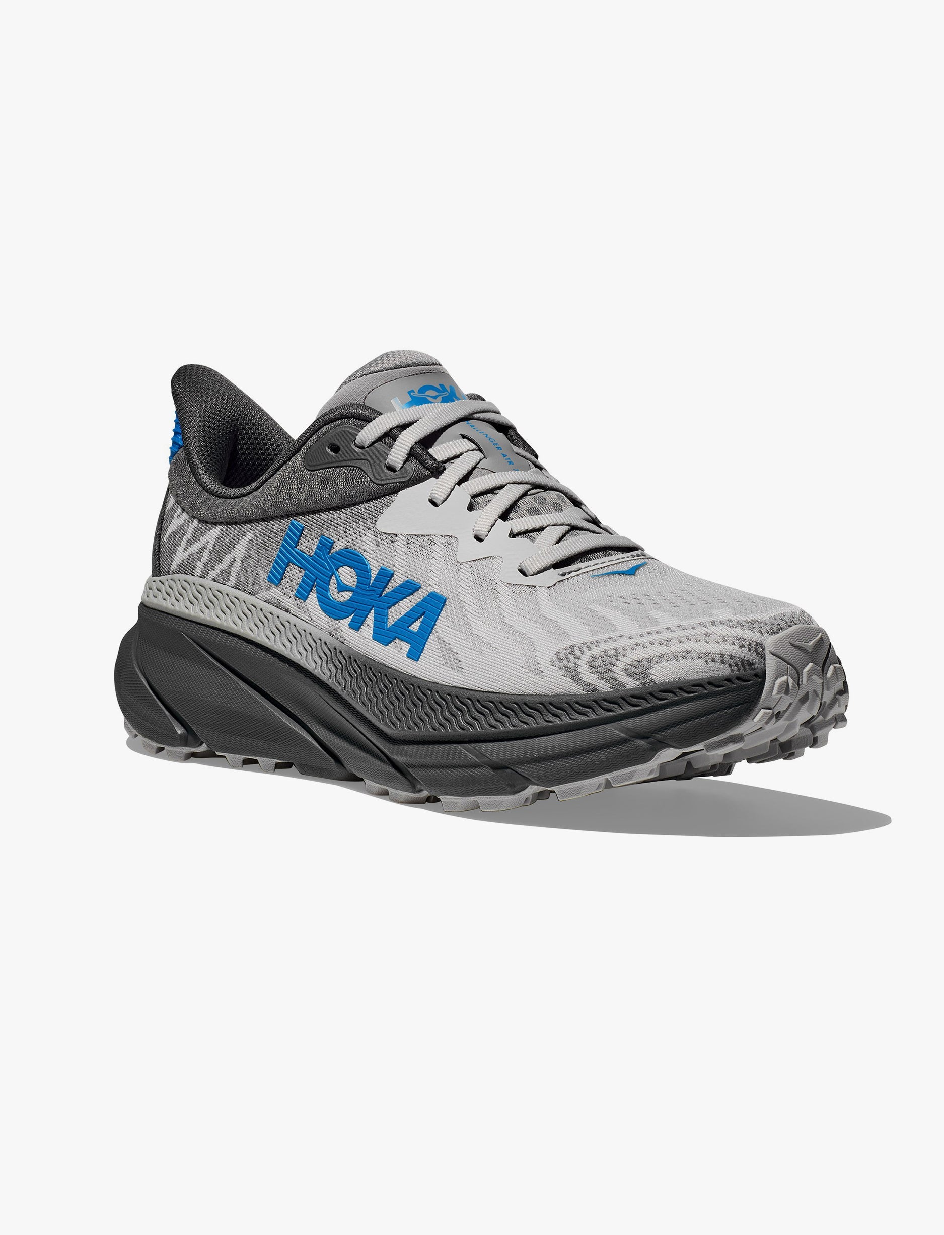 HOKA Challenger WIDE 7 - נעלי ספורט גברים הוקה צלנג'ר 7 רחבות בצבע אפור/כחול