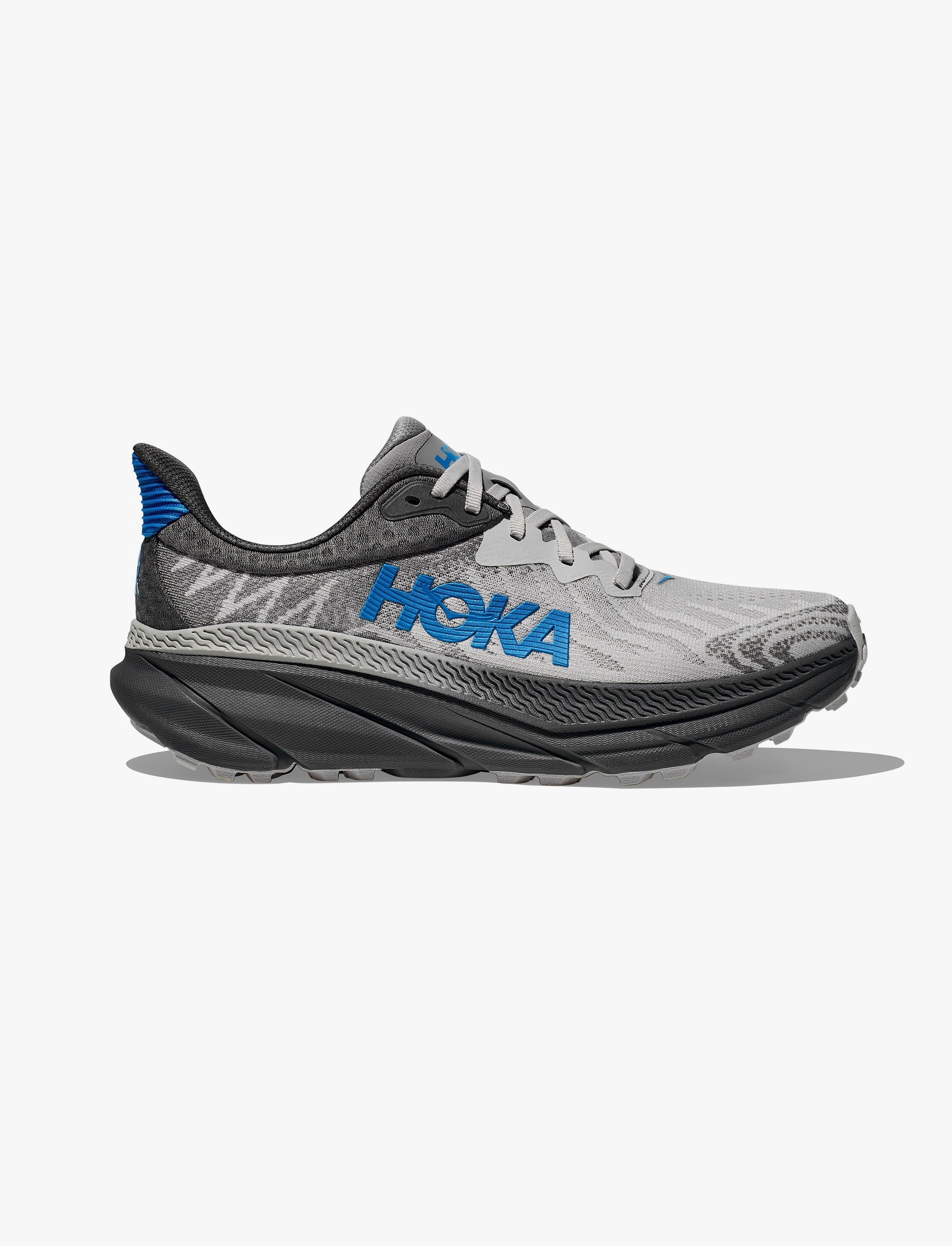 HOKA Challenger WIDE 7 - נעלי ספורט גברים הוקה צלנג'ר 7 רחבות בצבע אפור/כחול
