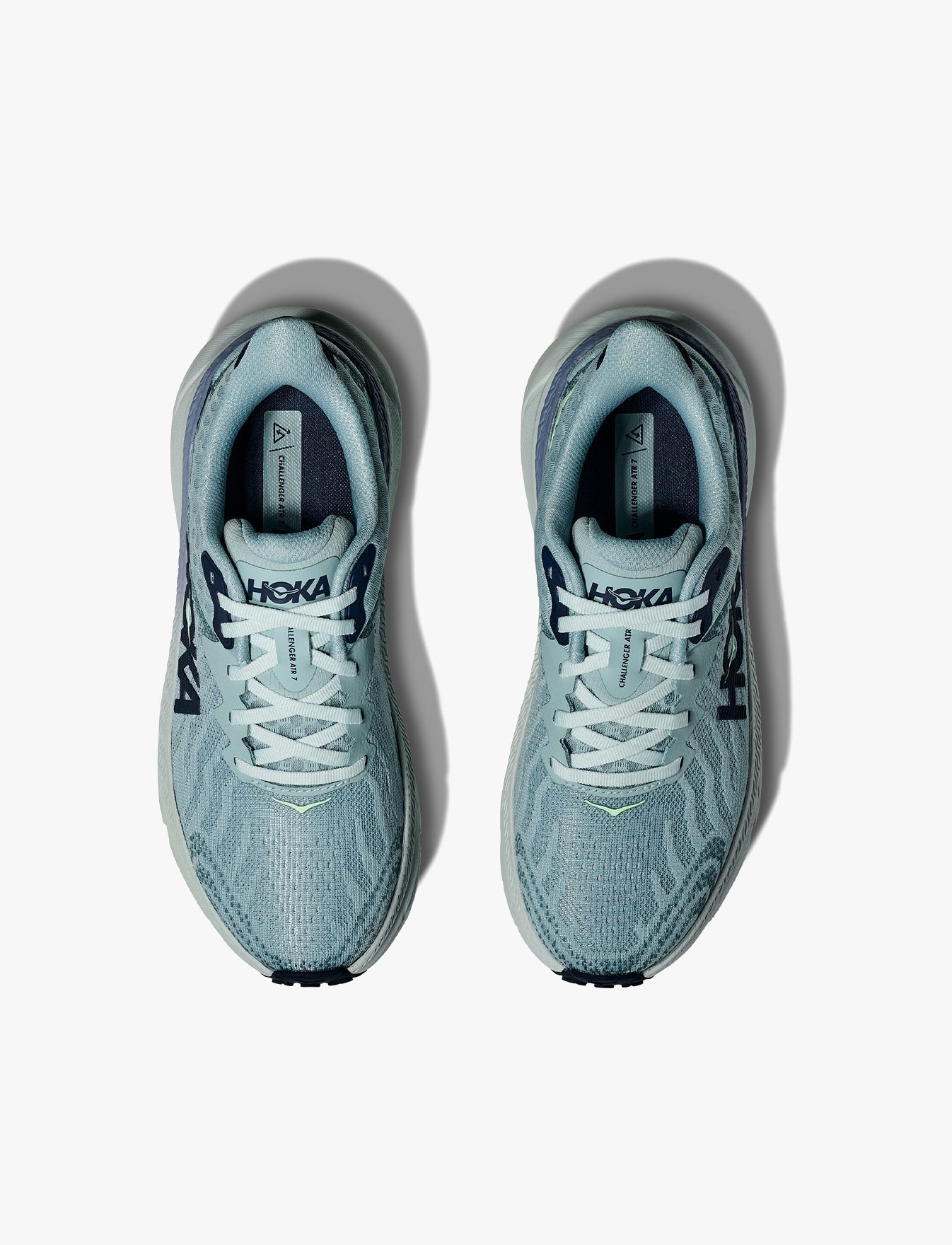 HOKA Challenger WIDE 7 - נעלי ספורט נשים הוקה צלנג'ר 7 רחבות בצבע ירוק דרוזי/תכלת