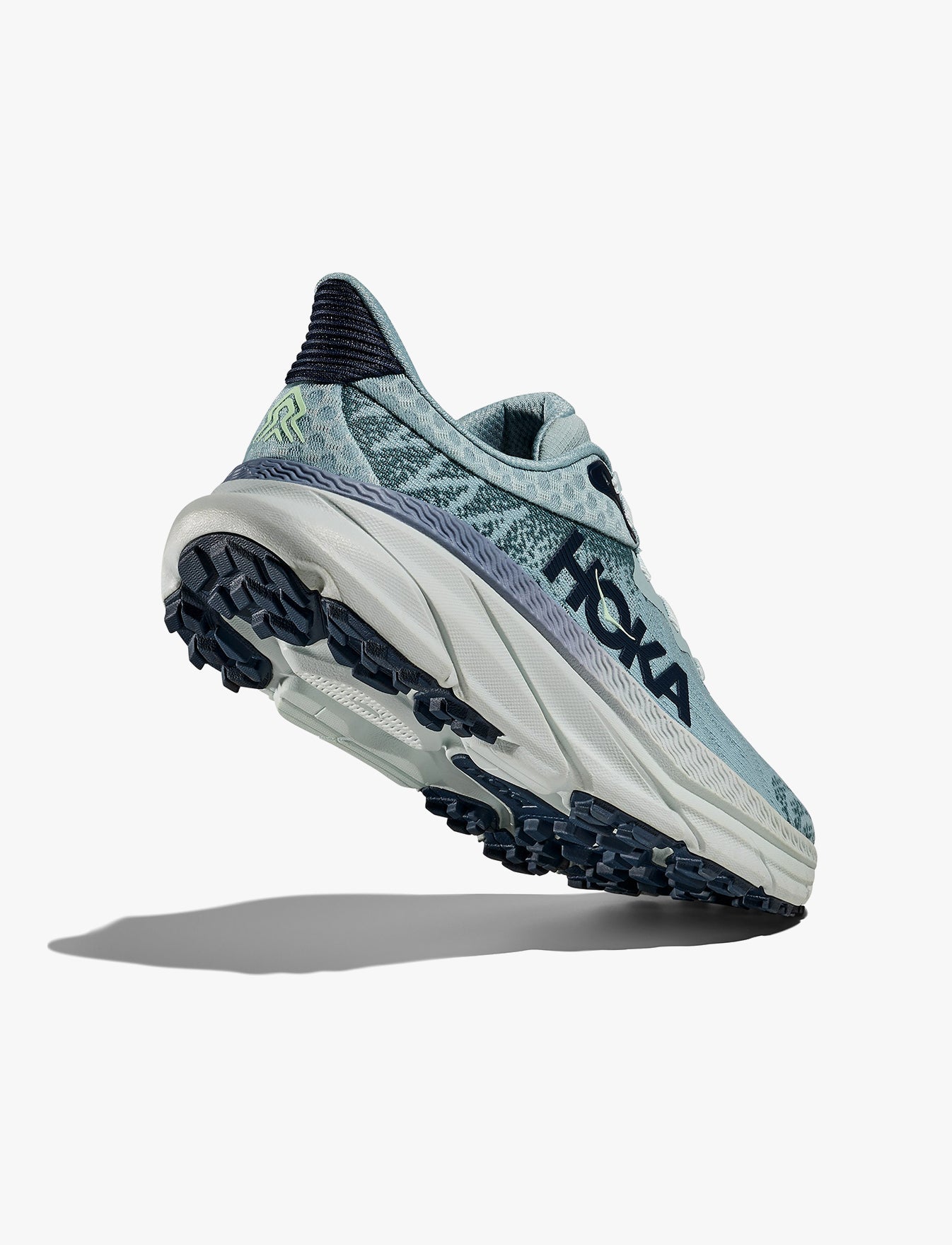 HOKA Challenger WIDE 7 - נעלי ספורט נשים הוקה צלנג'ר 7 רחבות בצבע ירוק דרוזי/תכלת