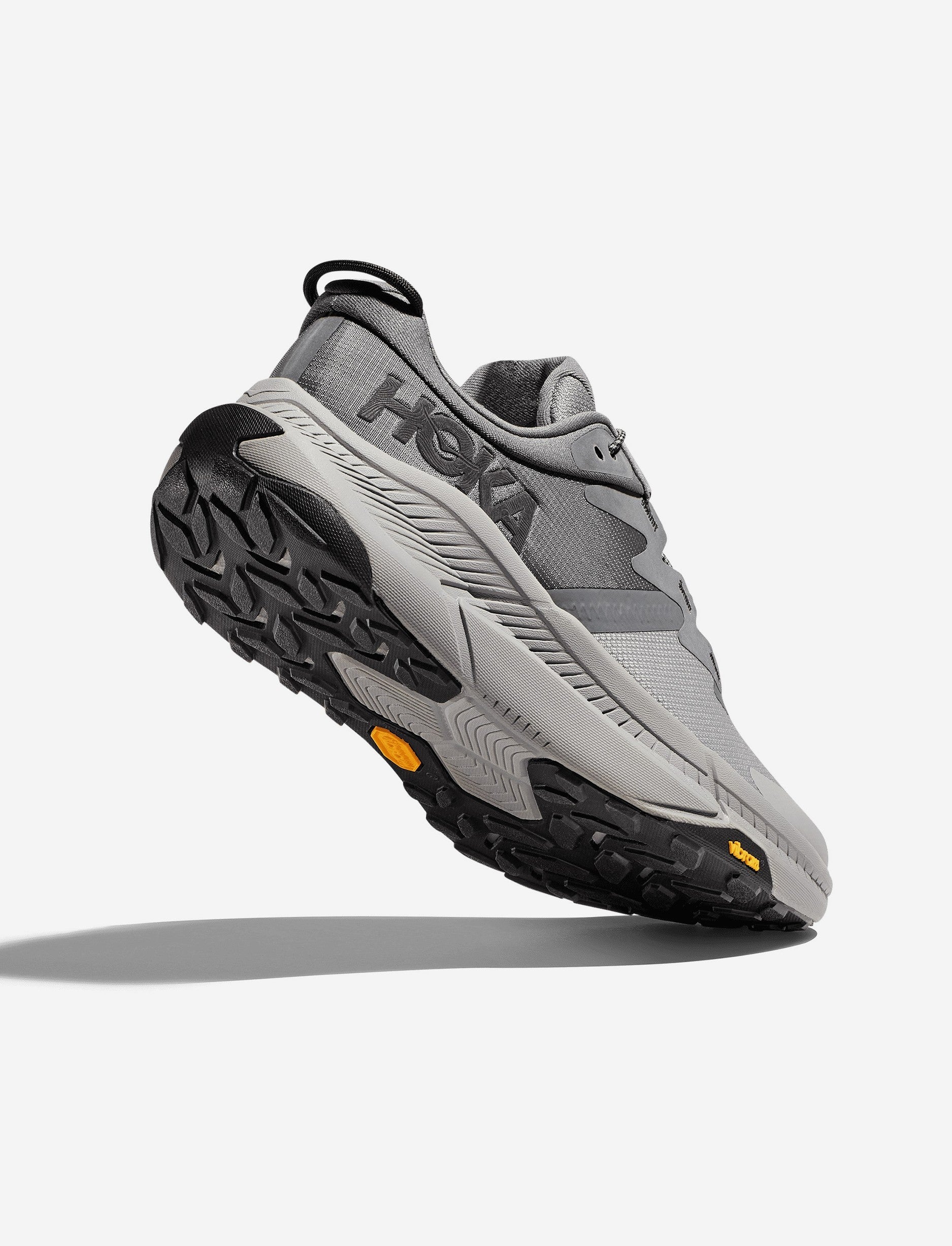 Hoka Transport - נעלי הליכה גברים הוקה טרנספורט בצבע אפור אבן/שחור
