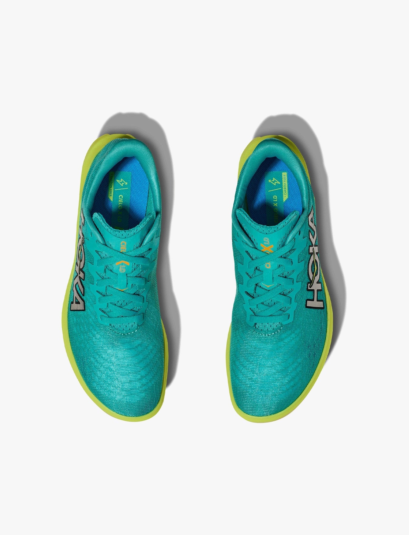 HOKA CIELO X 2 MD - נעלי ספורט הוקה סיאלו בצבע ירוק קר/צהבהב