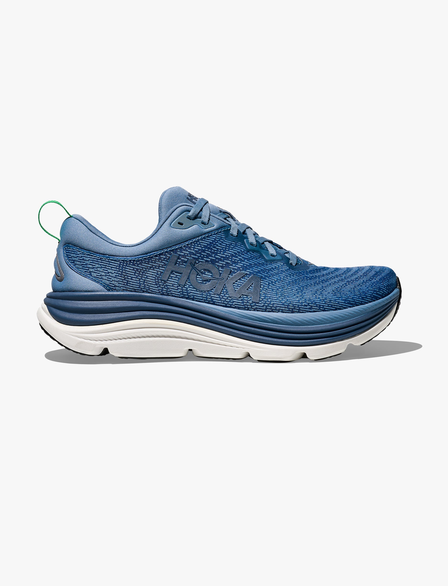 HOKA Gaviota Wide 5 - נעלי ספורט גברים הוקה גביוטה 5 רחבות בצבע כחול ענן/כחול רעם