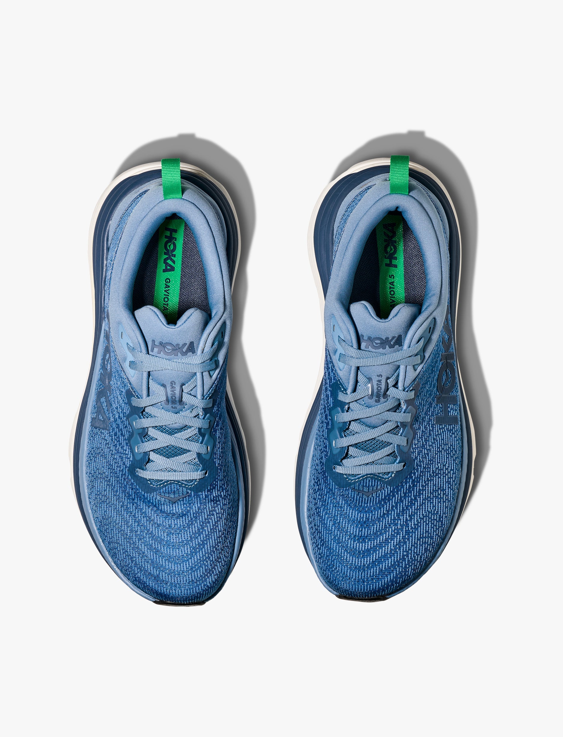 HOKA Gaviota Wide 5 - נעלי ספורט גברים הוקה גביוטה 5 רחבות בצבע כחול ענן/כחול רעם