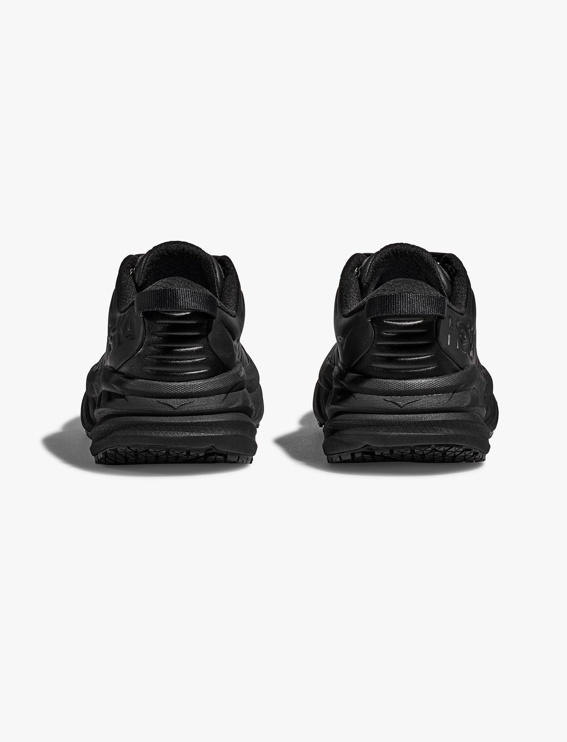 Hoka Bondi SR Wide - נעלי ספורט גברים הוקה בונדי אס-אר רחבות בצבע שחור/שחור