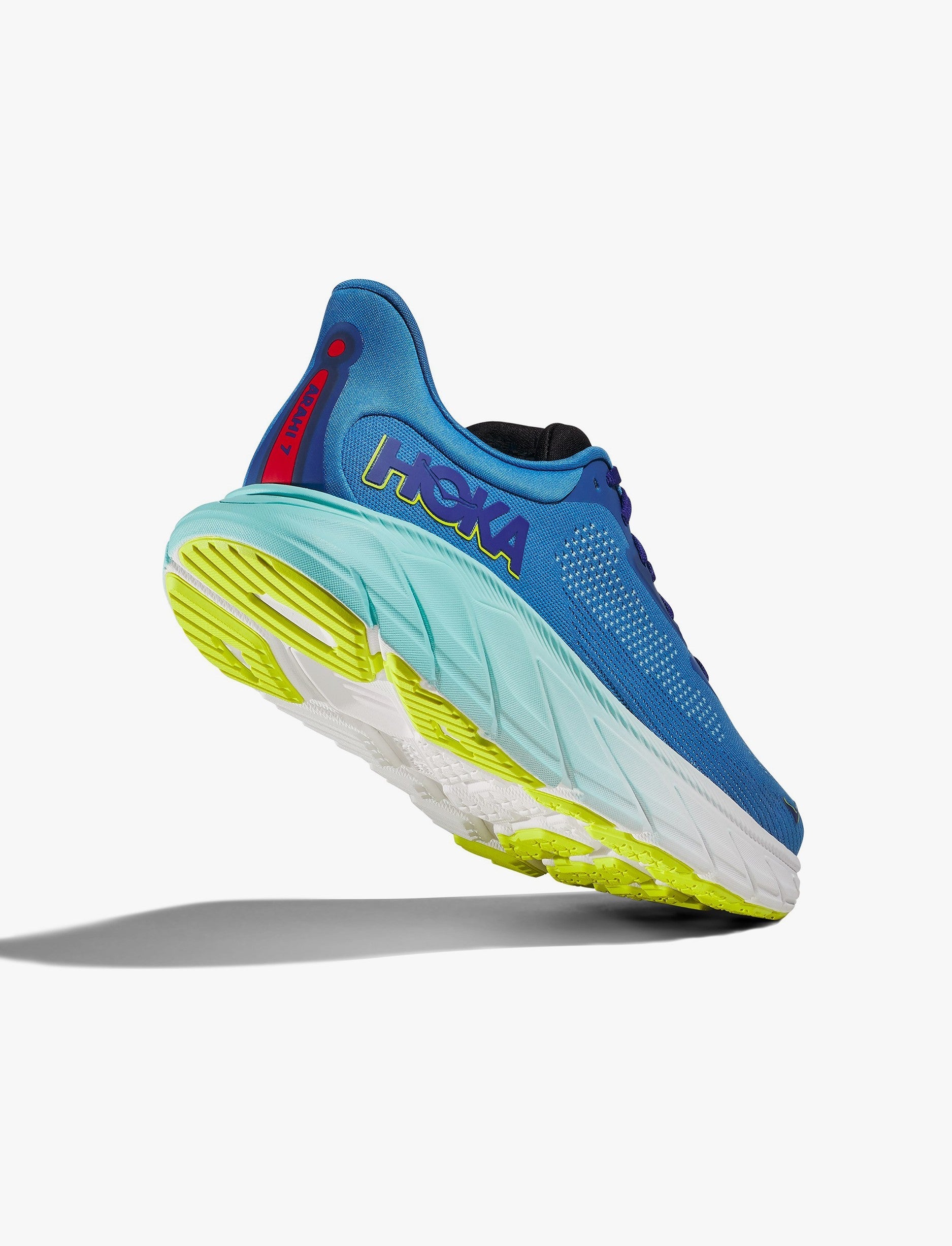 HOKA Arahi Wide 7 - נעלי ספורט גברים הוקה ארהי 7 רחבות בצבע כחול/סגלגל