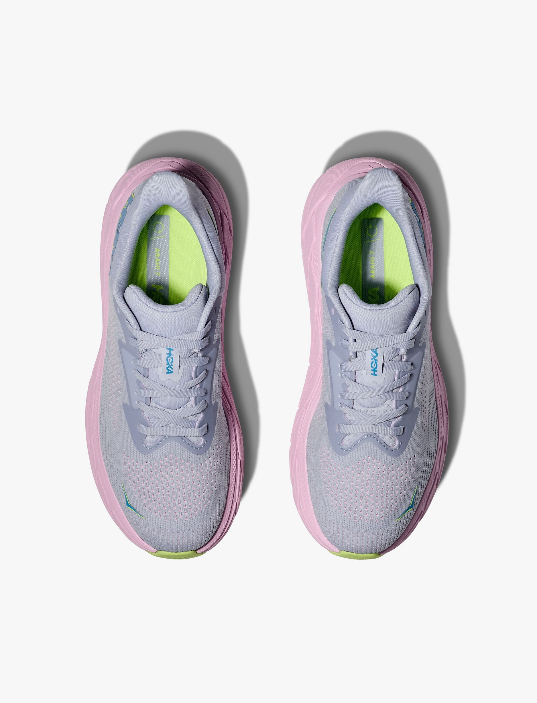 HOKA Arahi Wide 7 - נעלי ספורט נשים הוקה ארהי 7 רחבות בצבע שחור/ורוד