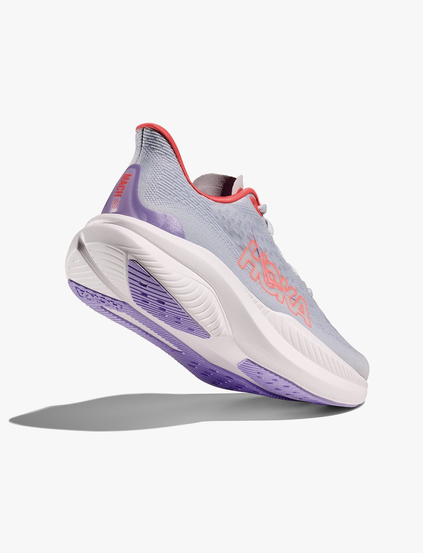 HOKA MACH 6 - נעלי ספורט לנשים הוקה מאך 6 בצבע ורוד דמדומים/שחף