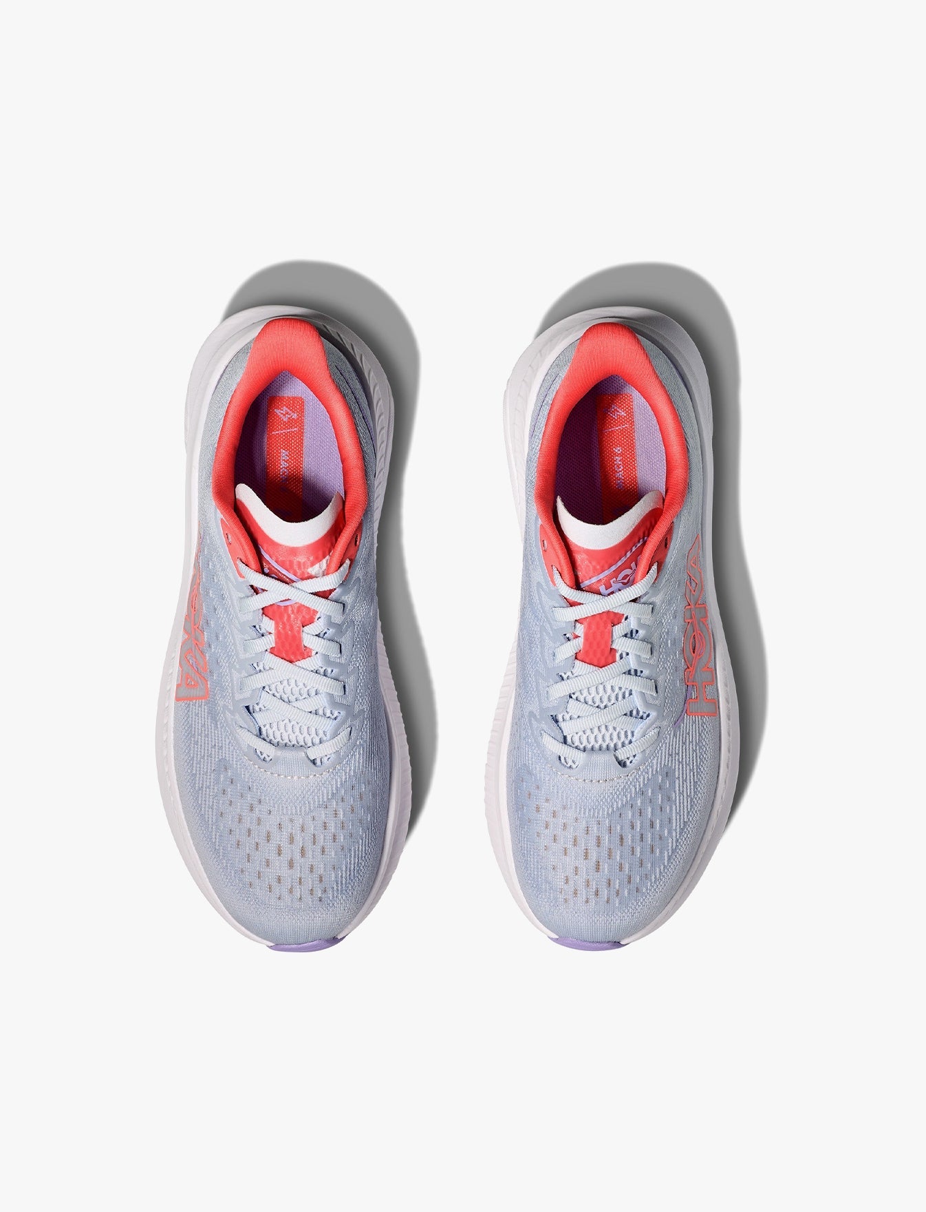 HOKA MACH 6 - נעלי ספורט לנשים הוקה מאך 6 בצבע ורוד דמדומים/שחף