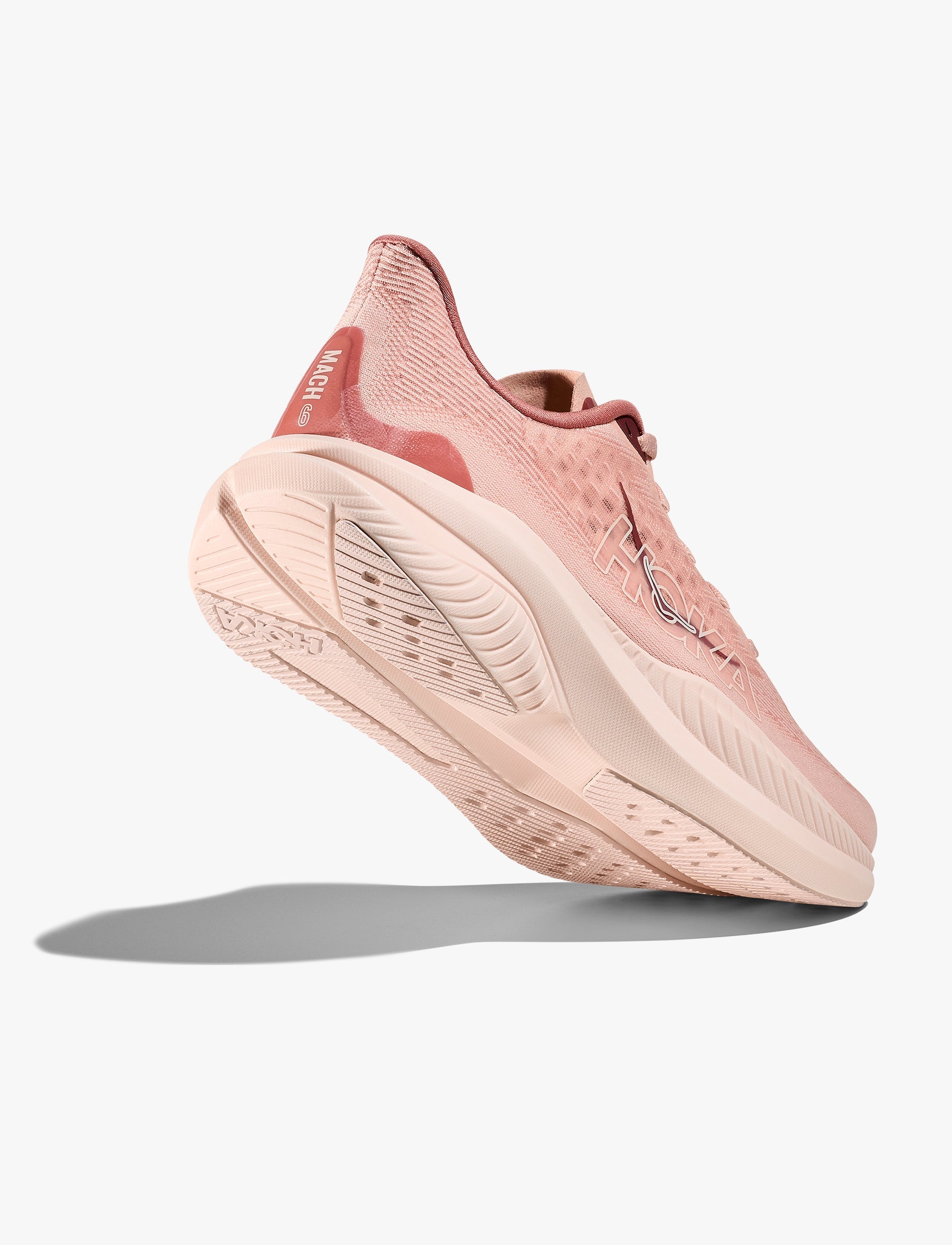 HOKA MACH 6 - נעלי ספורט לנשים הוקה מאך 6 בצבע ורוד לאטה/בלאש