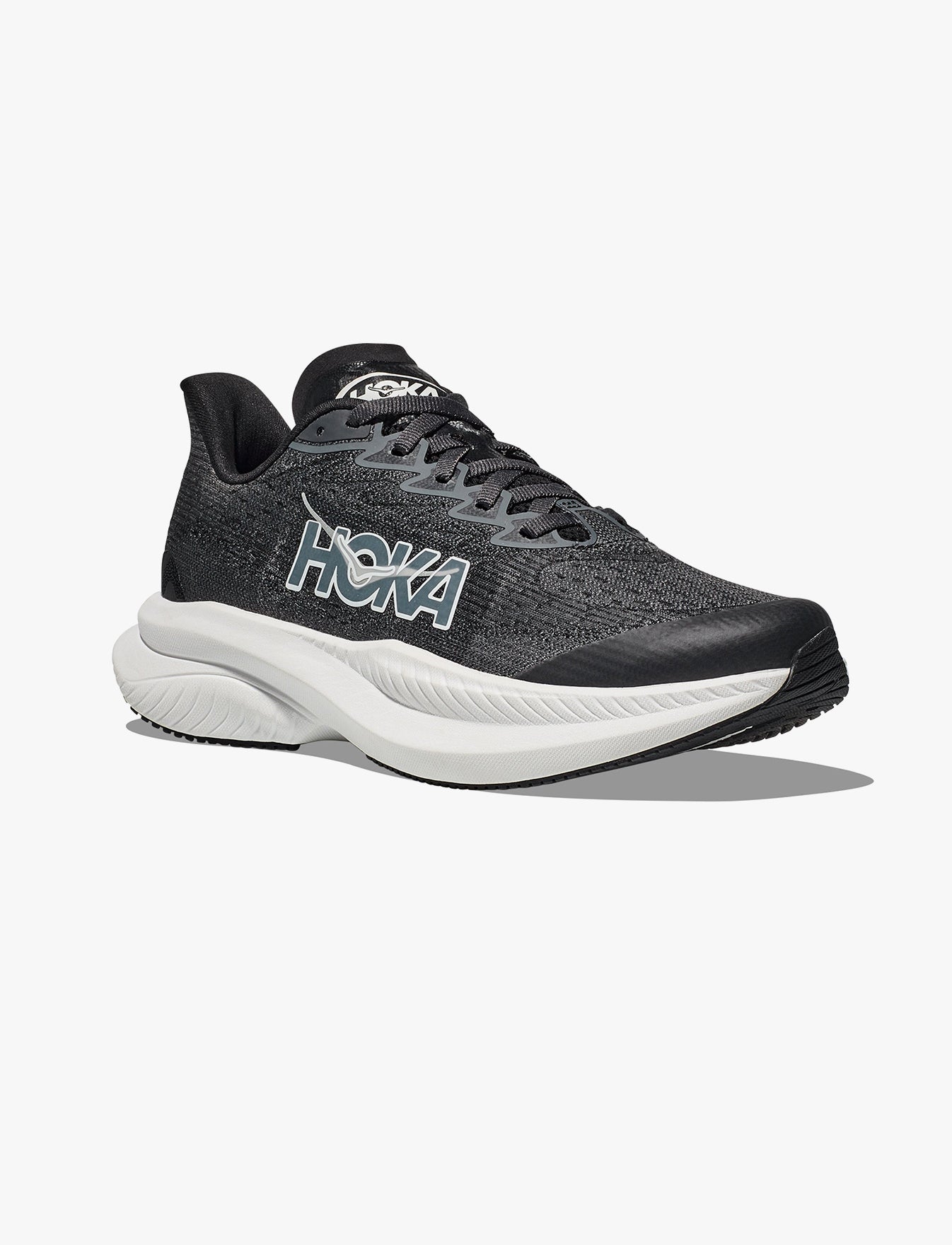 HOKA MACH 6 Y - נעלי הוקה יוניסקס לנוער מאך 6 שחור/לבן