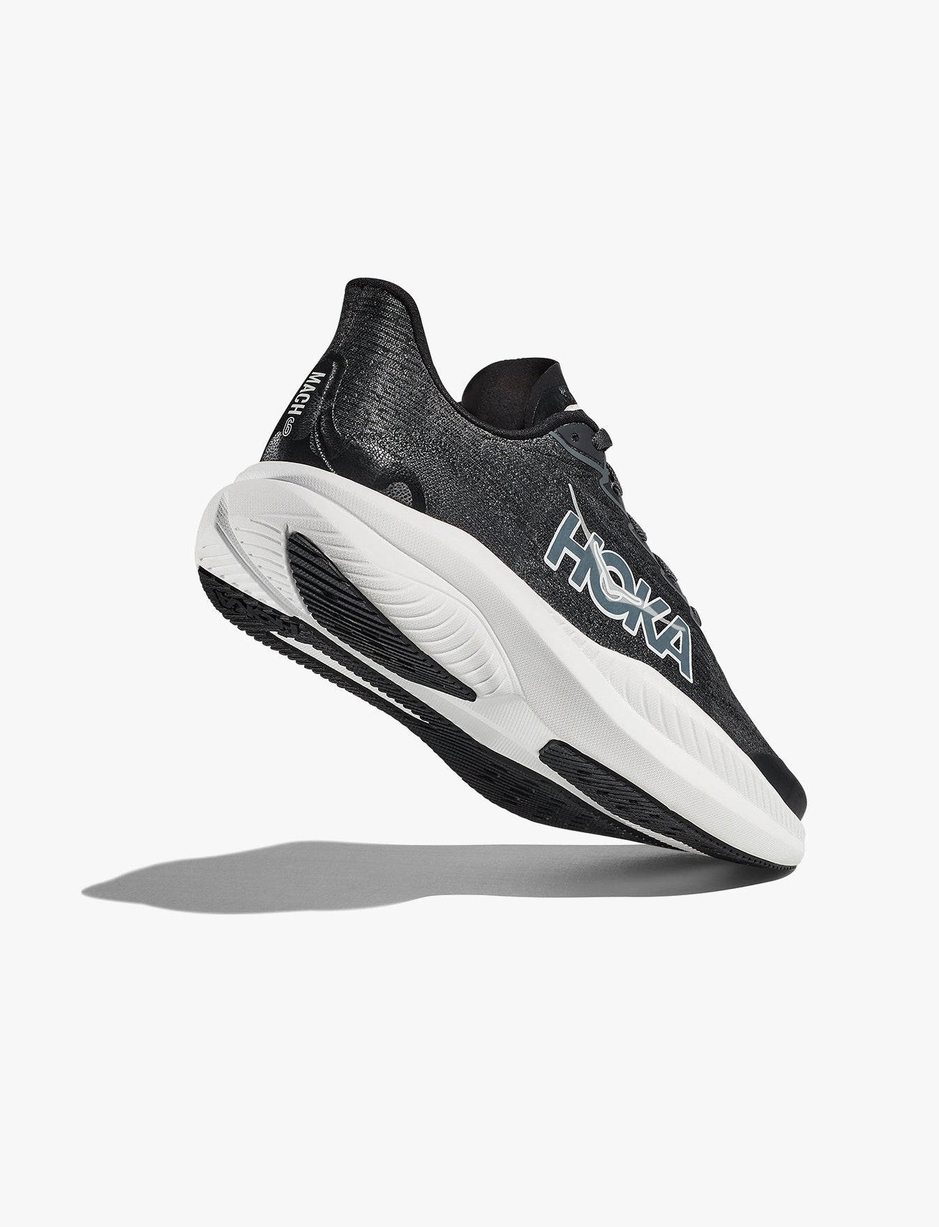 HOKA MACH 6 Y - נעלי הוקה יוניסקס לנוער מאך 6 שחור/לבן