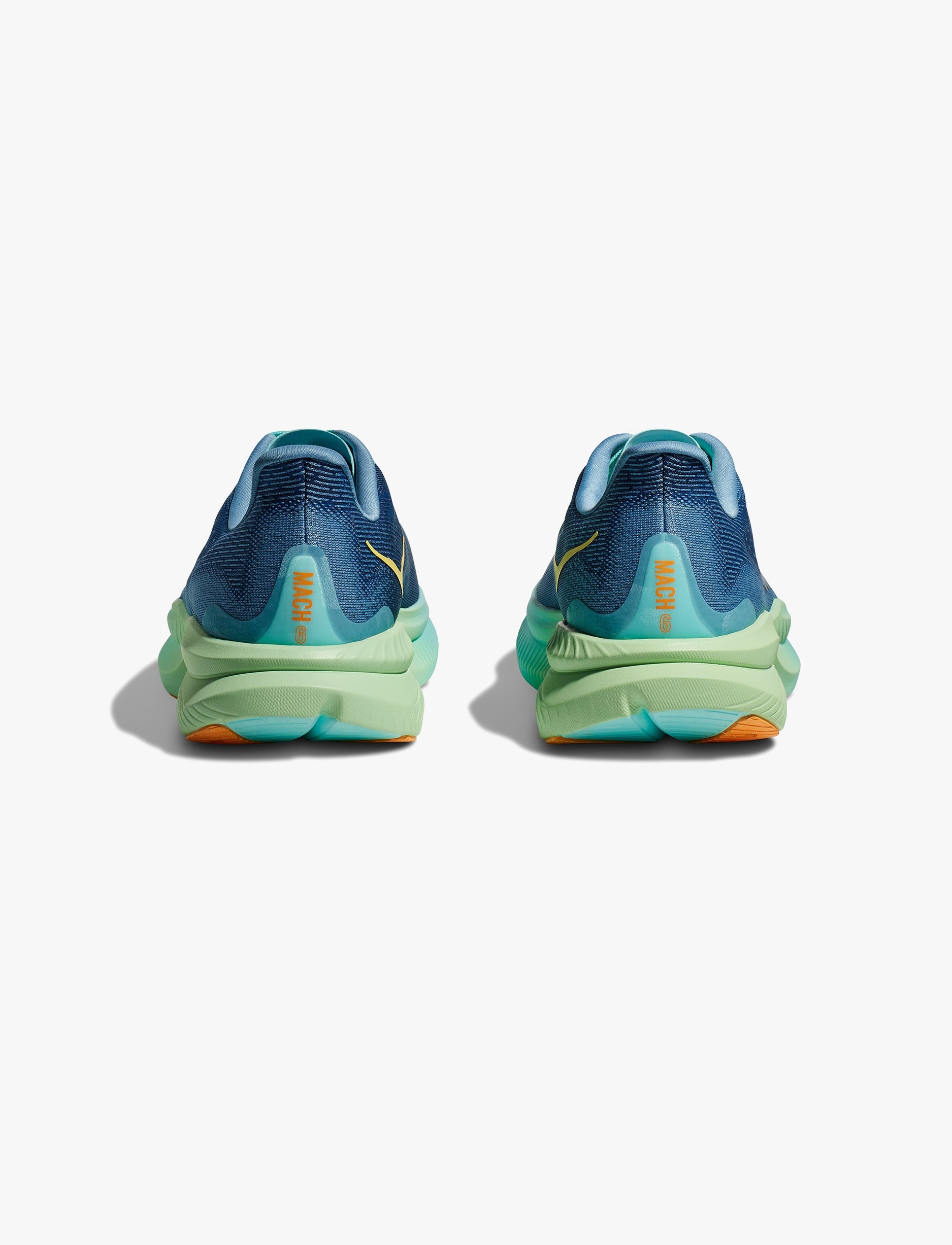 MACH 6 WIDE - נעלי ספורט הוקה לגברים מאך 6 רחבות בצבע כחול בין ערביים/צל