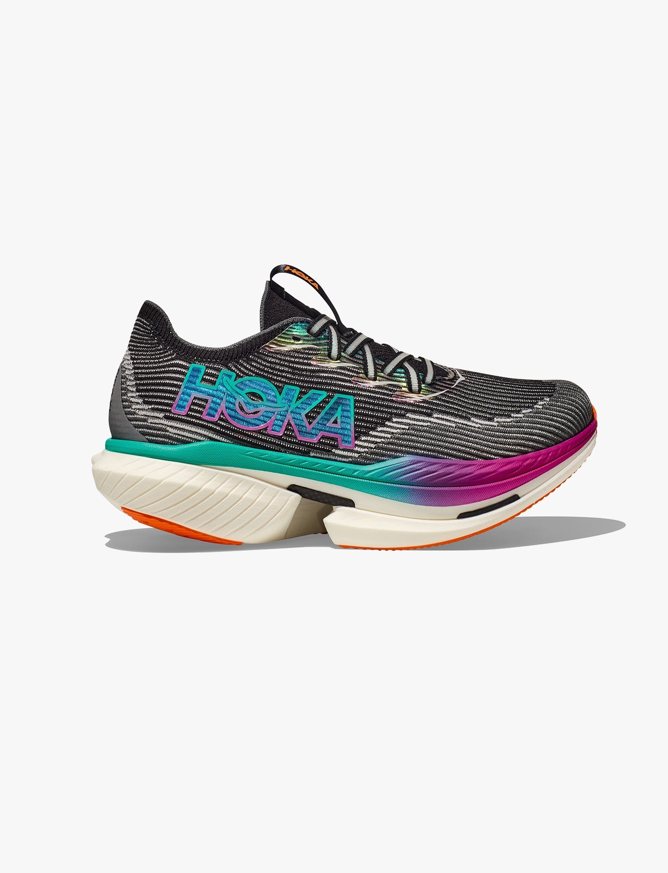Hoka Cielo X1 - נעלי ספורט יוניסקס סיאלו בצבע שחור/אקווה
