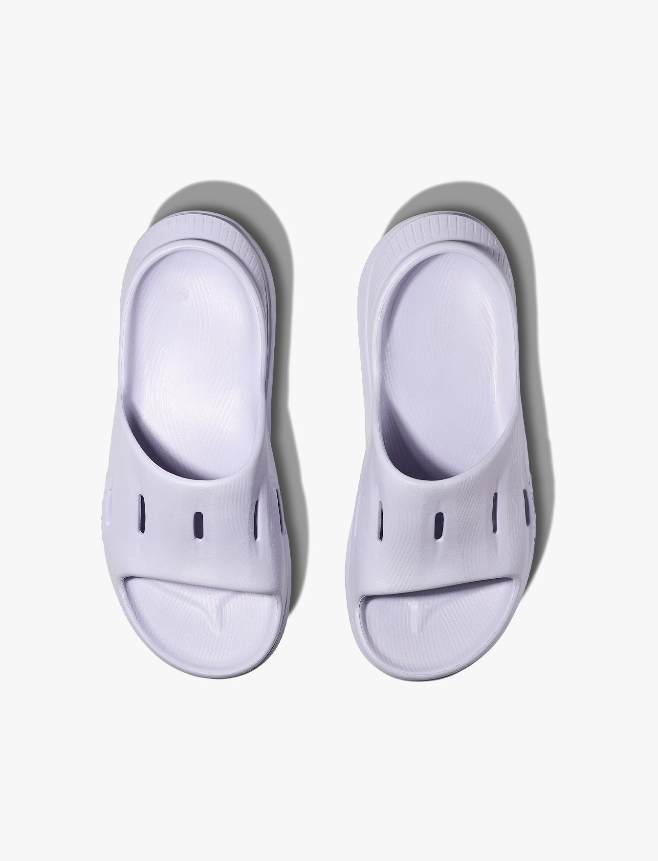 ORA RECOVERY SLIDE - כפכפי אורה סלייד בצבע סגלגל