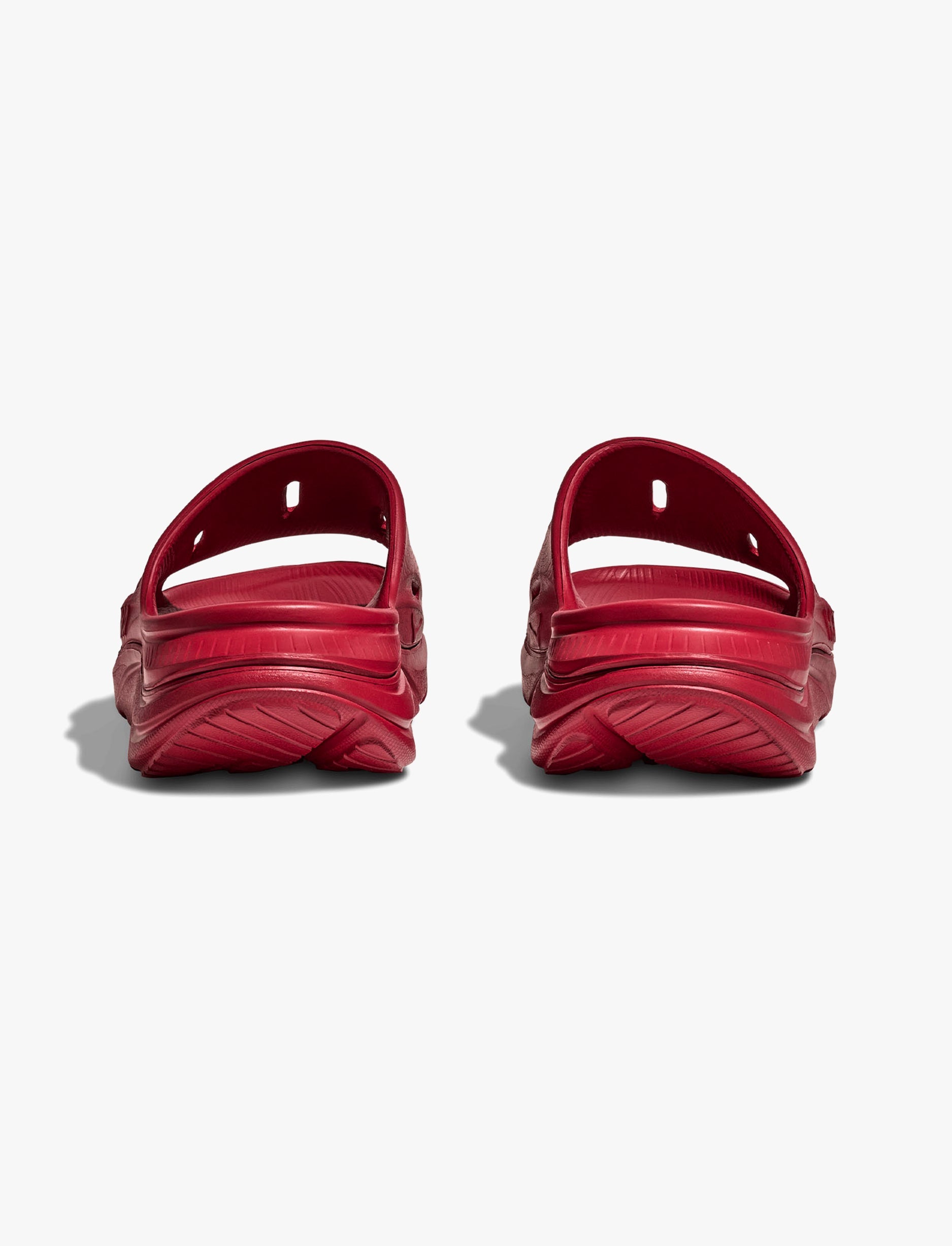 ORA RECOVERY SLIDE - כפכפי אורה סלייד בצבע אדום פפר